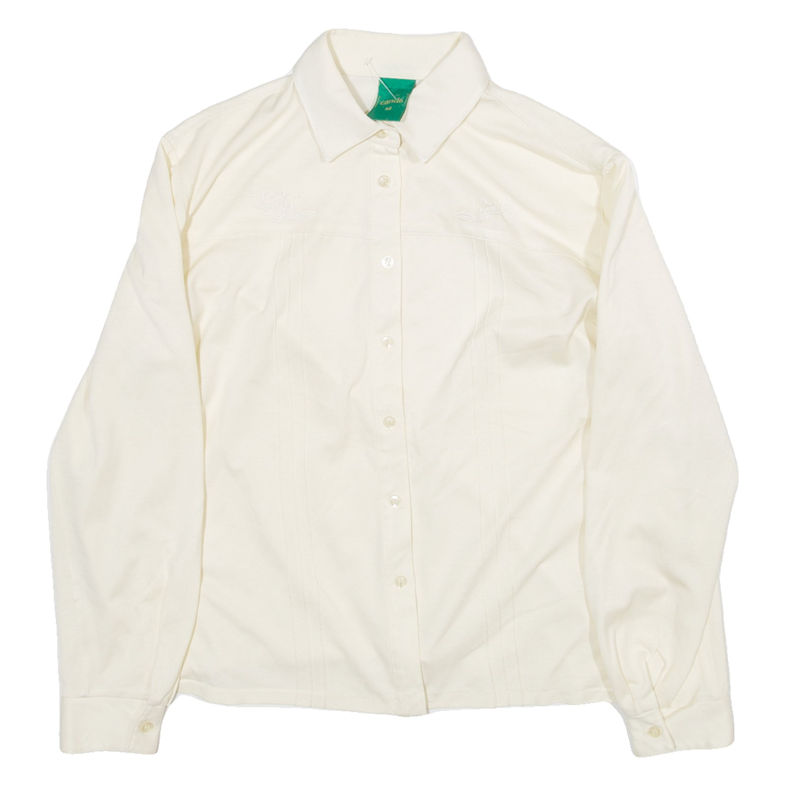 CANADA Womens Plain Shirt Yellow Long Sleeve M Refurbished - N/A refurbished available on Cerqular