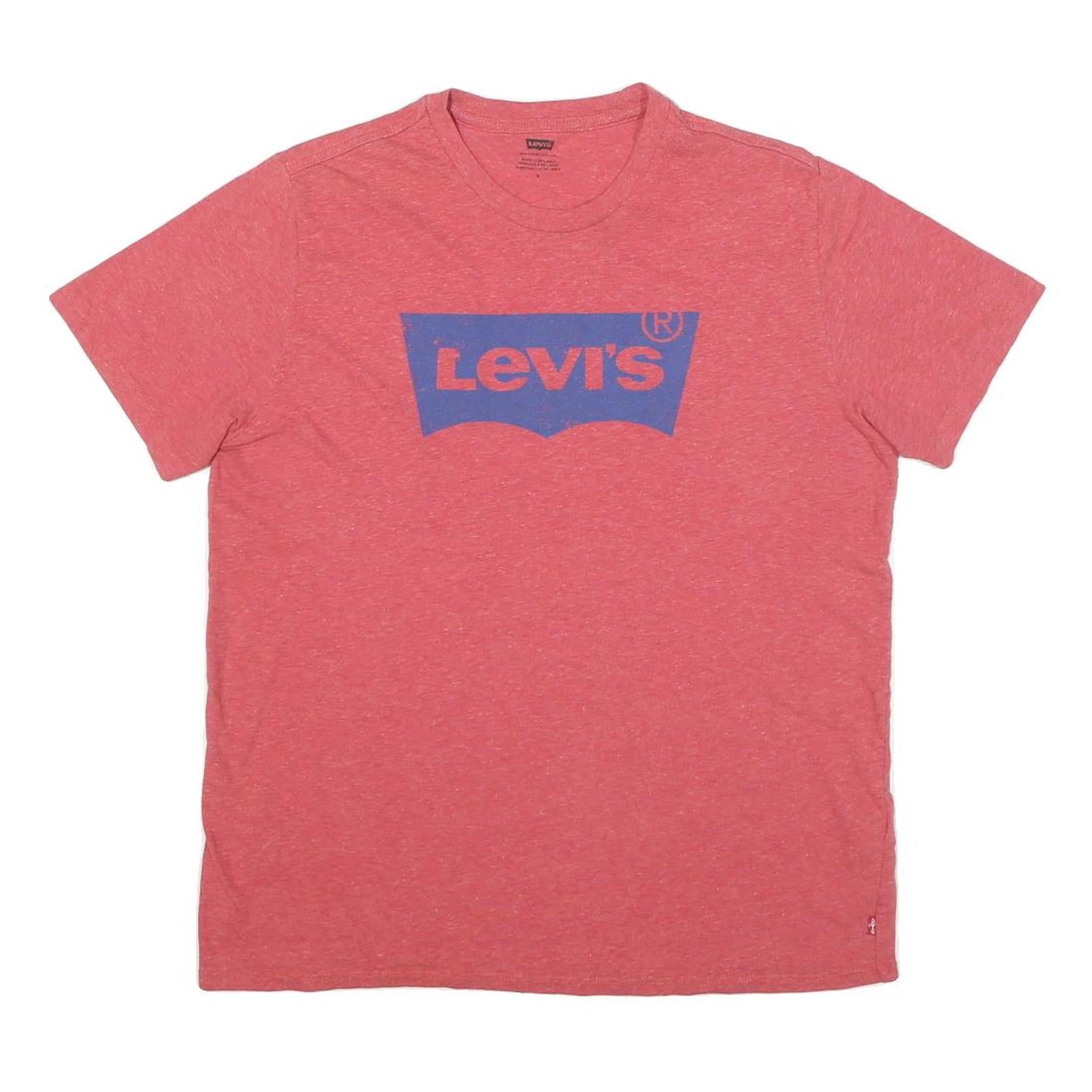 Buy LEVI'S Mens Red & Blue Graphic T-Shirt M Short Sleeve Crew Neck Cotton Blend Refurbished - $22.09 LEVI'S Mens Red & Blue Graphic T-Shirt M Short Sleeve Crew Neck Cotton Blend Refurbished - N/A refurbished available on Cerqular