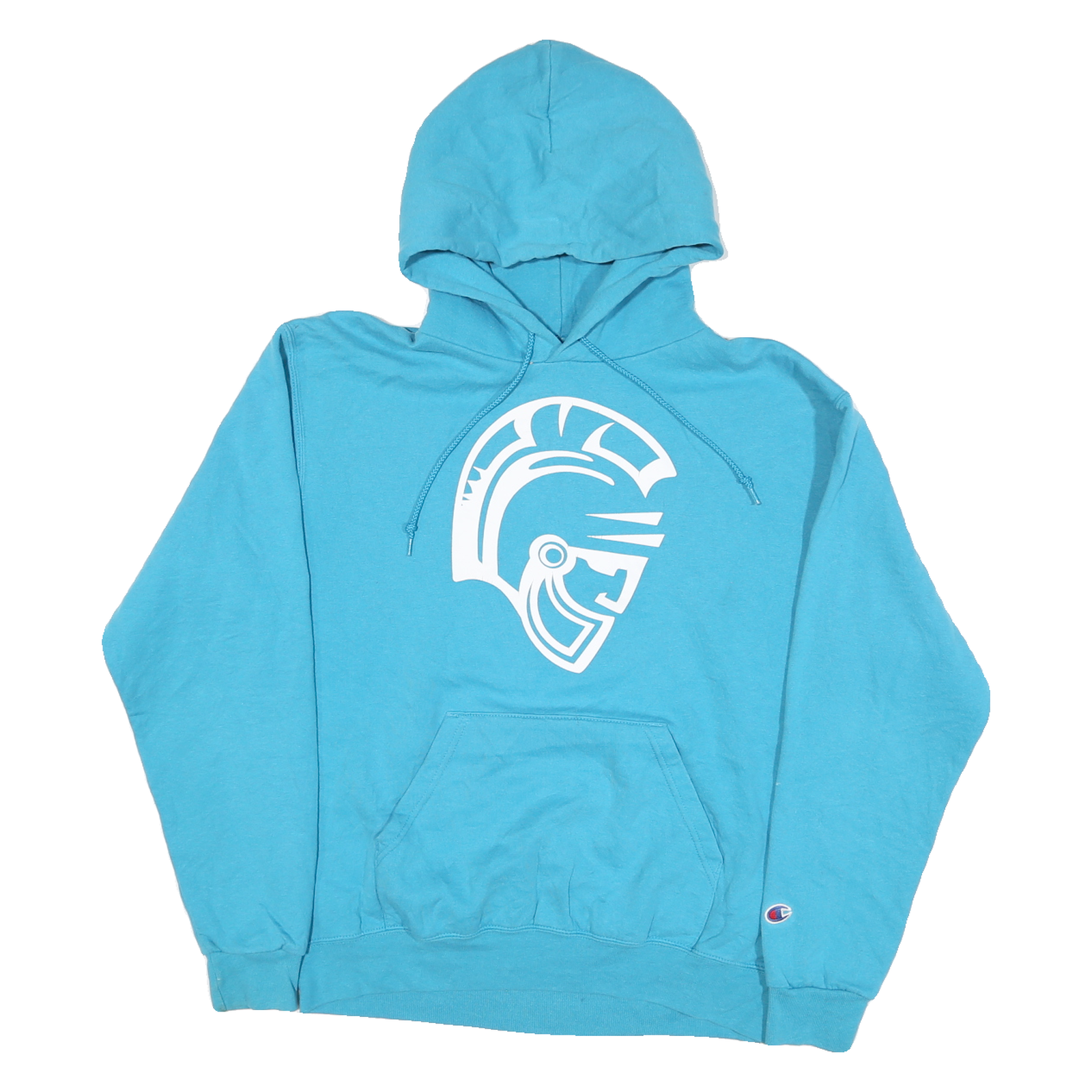 CHAMPION Mens Blue Hoodie M CSU Stanislaus Pullover Cotton Blend Refurbished - N/A refurbished available on Cerqular