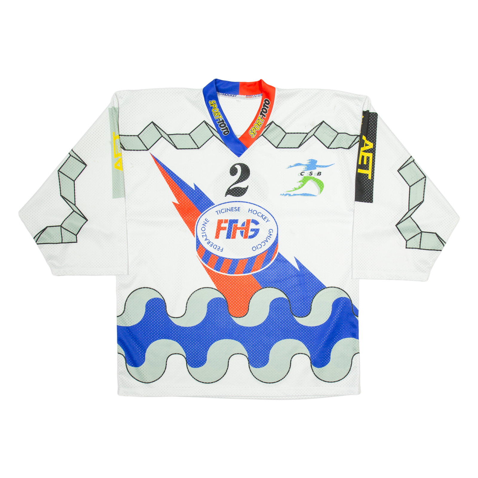 INTERHOCKEY Mens Jersey White Long Sleeve V-Neck XL Refurbished - N/A refurbished available on Cerqular