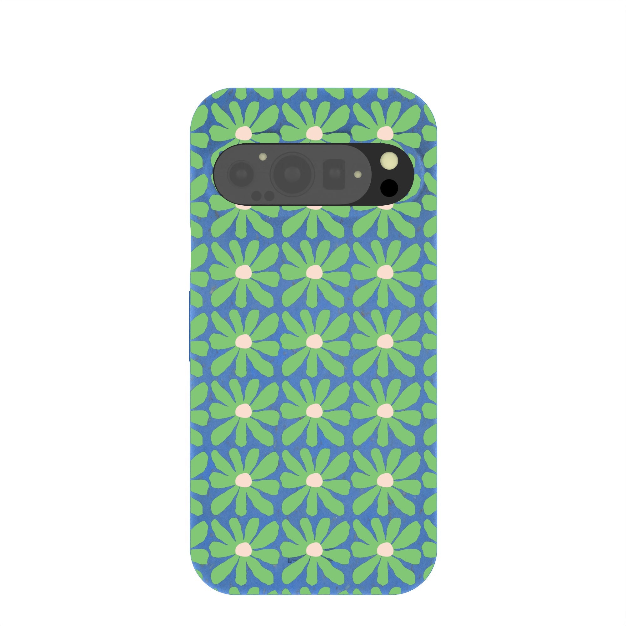 Electric Blue Flower Child Google Pixel 9/9 Pro Case Refurbished - Pela Case refurbished available on Cerqular