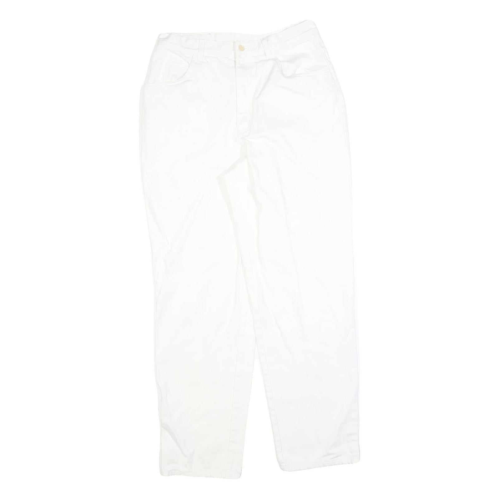 LAUREN RALPH LAUREN Womens White Regular Fit Straight Denim Jeans W30 L30 Refurbished - N/A refurbished available on Cerqular