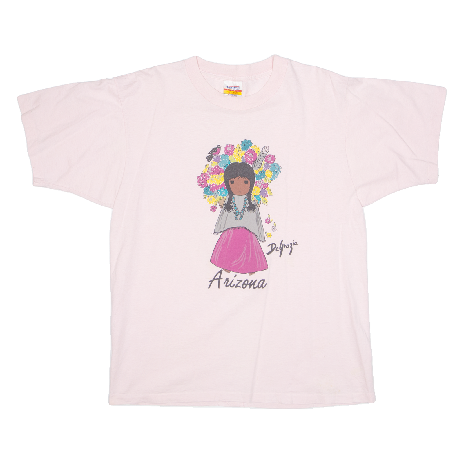 HAZELWOOD De Grazia Arizona Womens T-Shirt Pink USA L Refurbished - N/A refurbished available on Cerqular