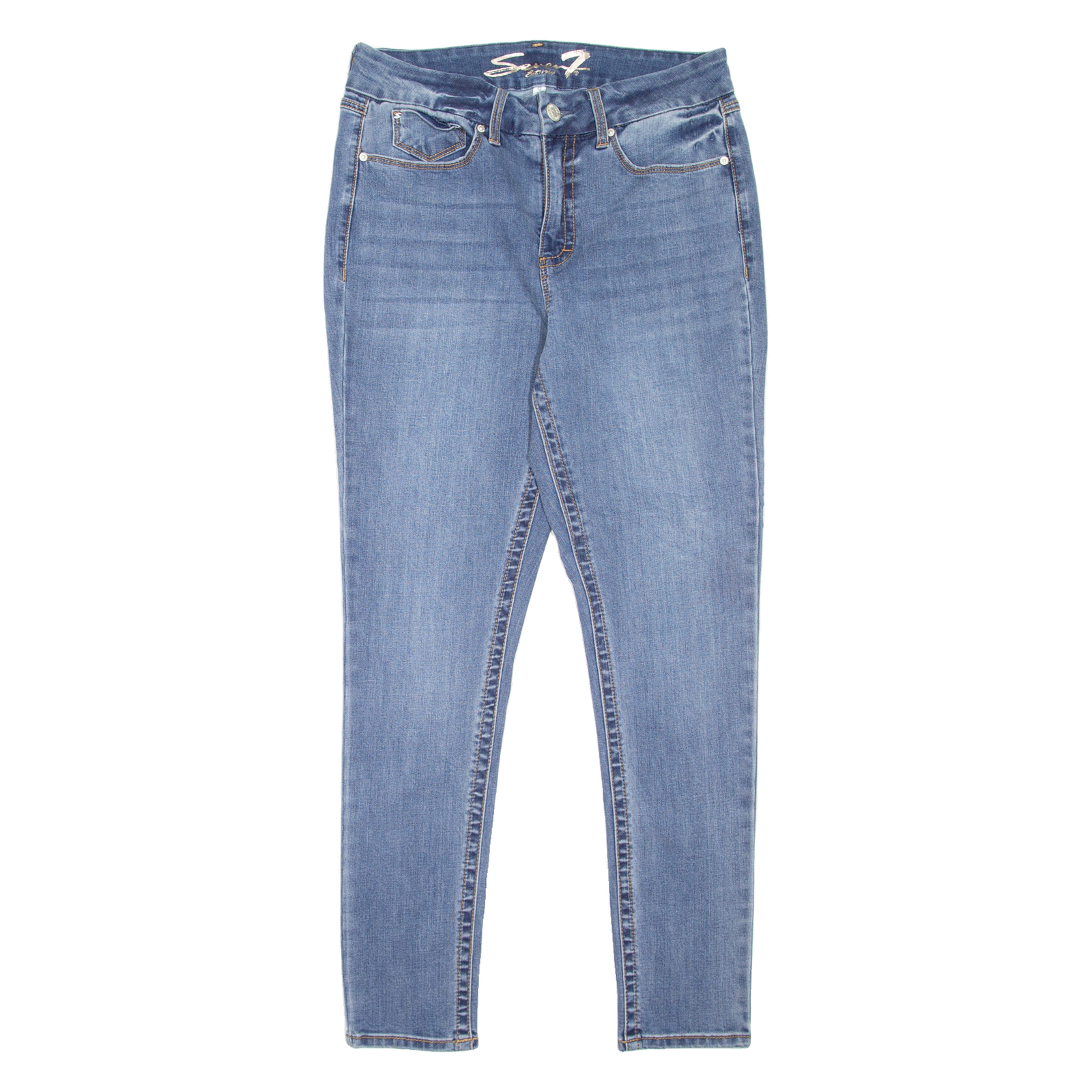 Buy SEVEN7 Womens Jeans Blue Slim Skinny Stone Wash W31 L30 Refurbished - $20.79 SEVEN7 Womens Jeans Blue Slim Skinny Stone Wash W31 L30 Refurbished - N/A refurbished available on Cerqular