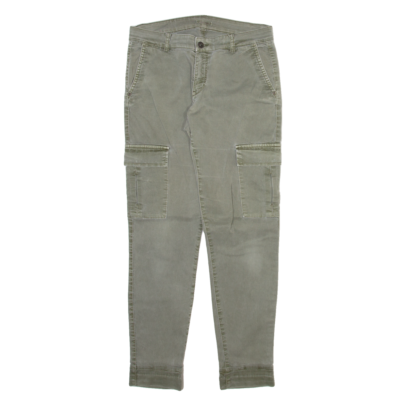 ESPRIT Womens Trousers Green Slim Tapered W29 L29 Refurbished - N/A refurbished available on Cerqular