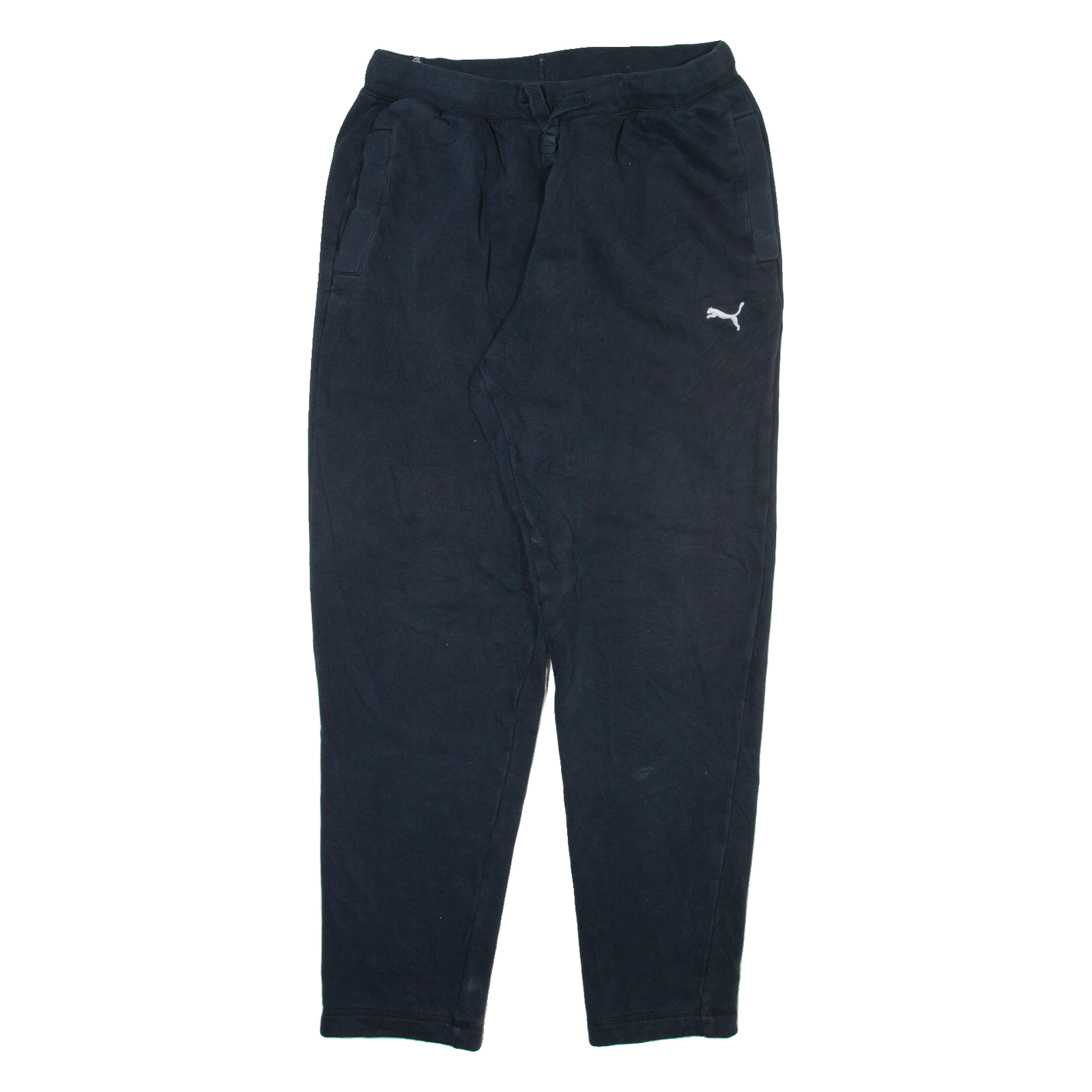 PUMA Mens Joggers Blue Tapered L W30 L30 Refurbished - N/A refurbished available on Cerqular