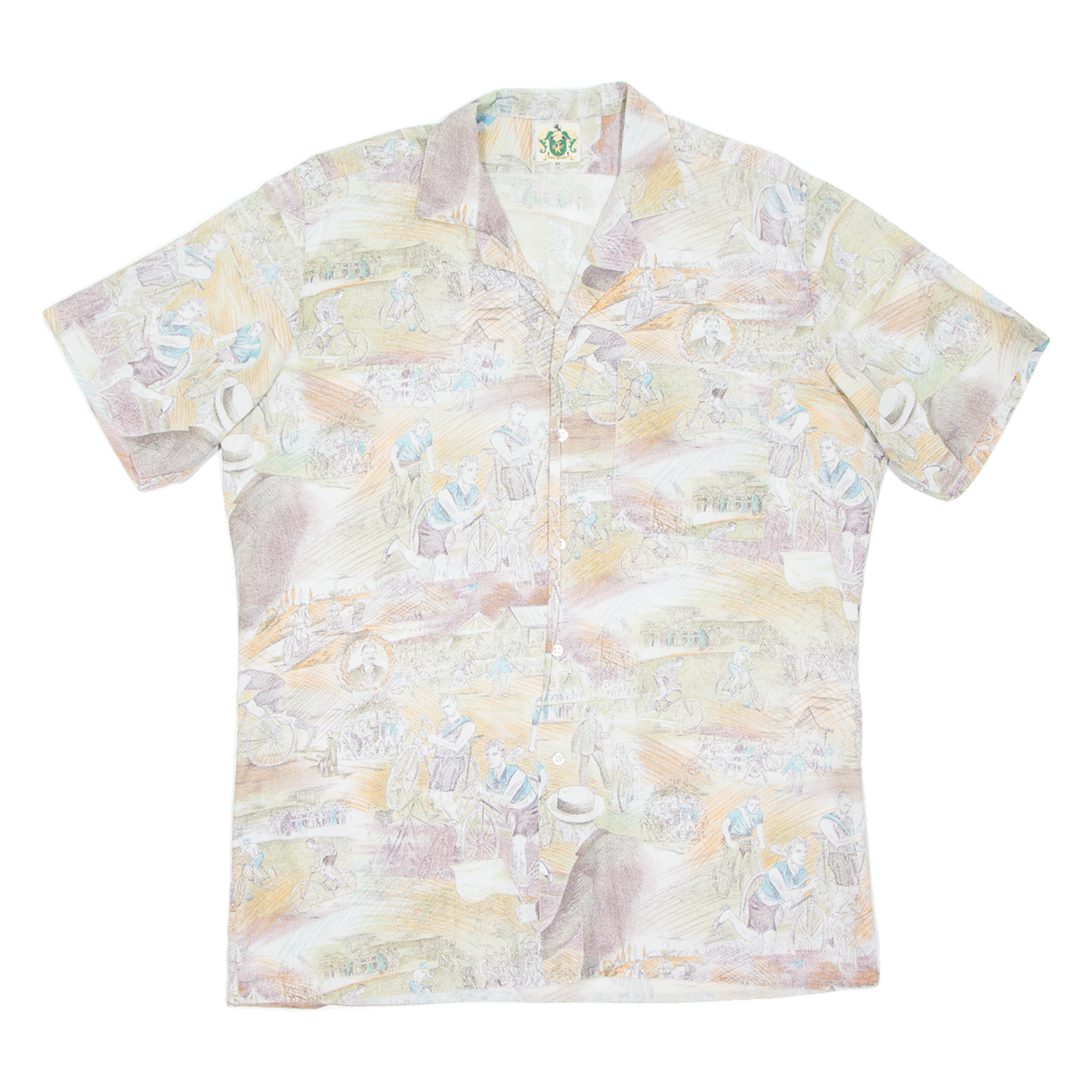 Mens Shirt Purple Crazy Pattern L Refurbished - N/A refurbished available on Cerqular
