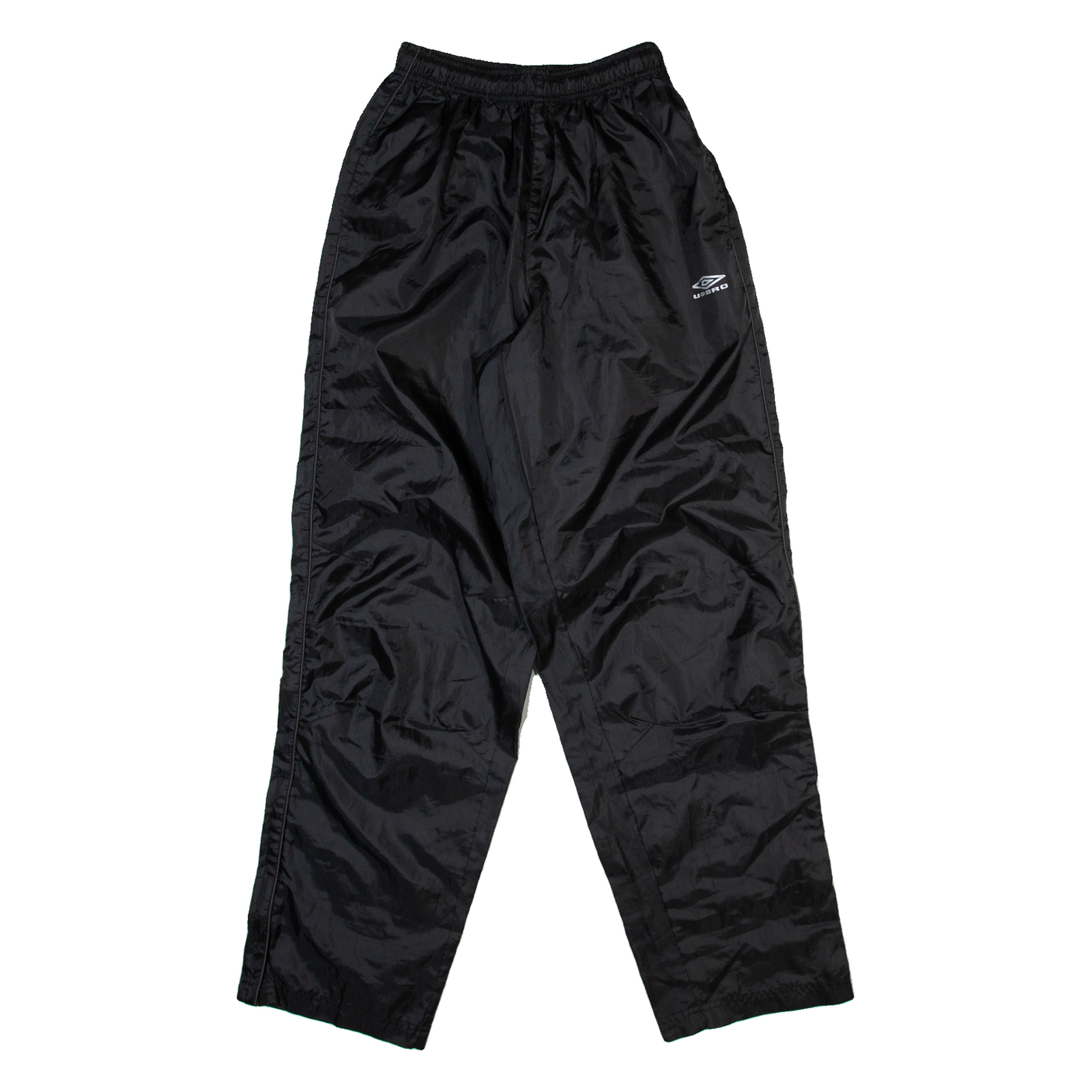 UMBRO Mens Track Pants Black Straight S W24 L31 Refurbished - N/A refurbished available on Cerqular