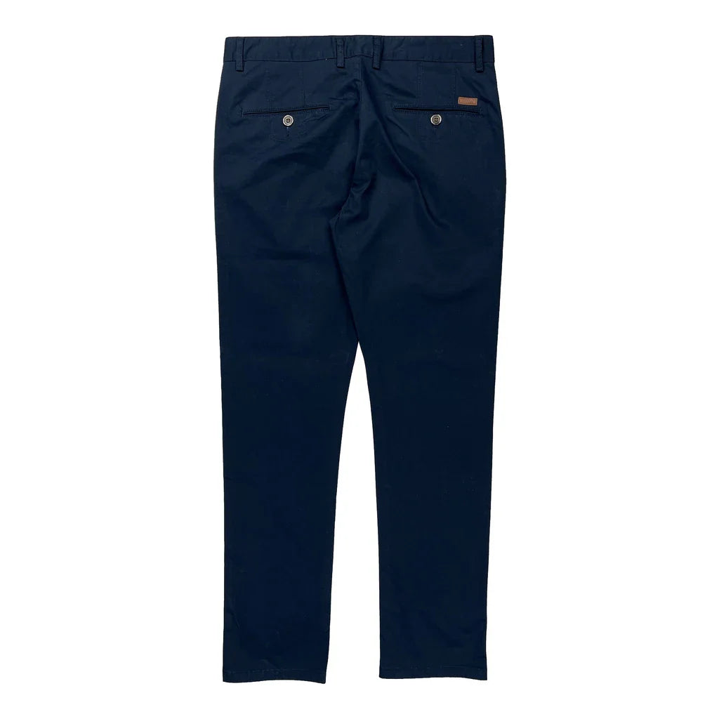 Diesel Chinos - 34W 30L Navy Cotton Refurbished - Thrifted (note: this is a term often used to describe second- refurbished available on Cerqular