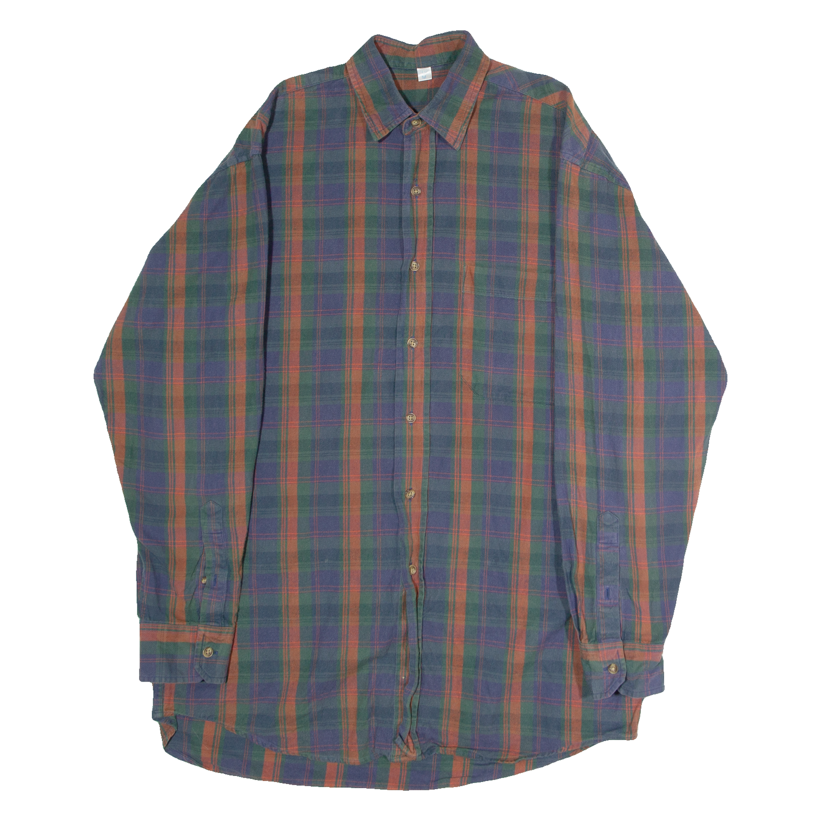 Buy Mens Shirt Blue 90s Check Long Sleeve M Refurbished - $15.59 Mens Shirt Blue 90s Check Long Sleeve M Refurbished - N/A refurbished available on Cerqular