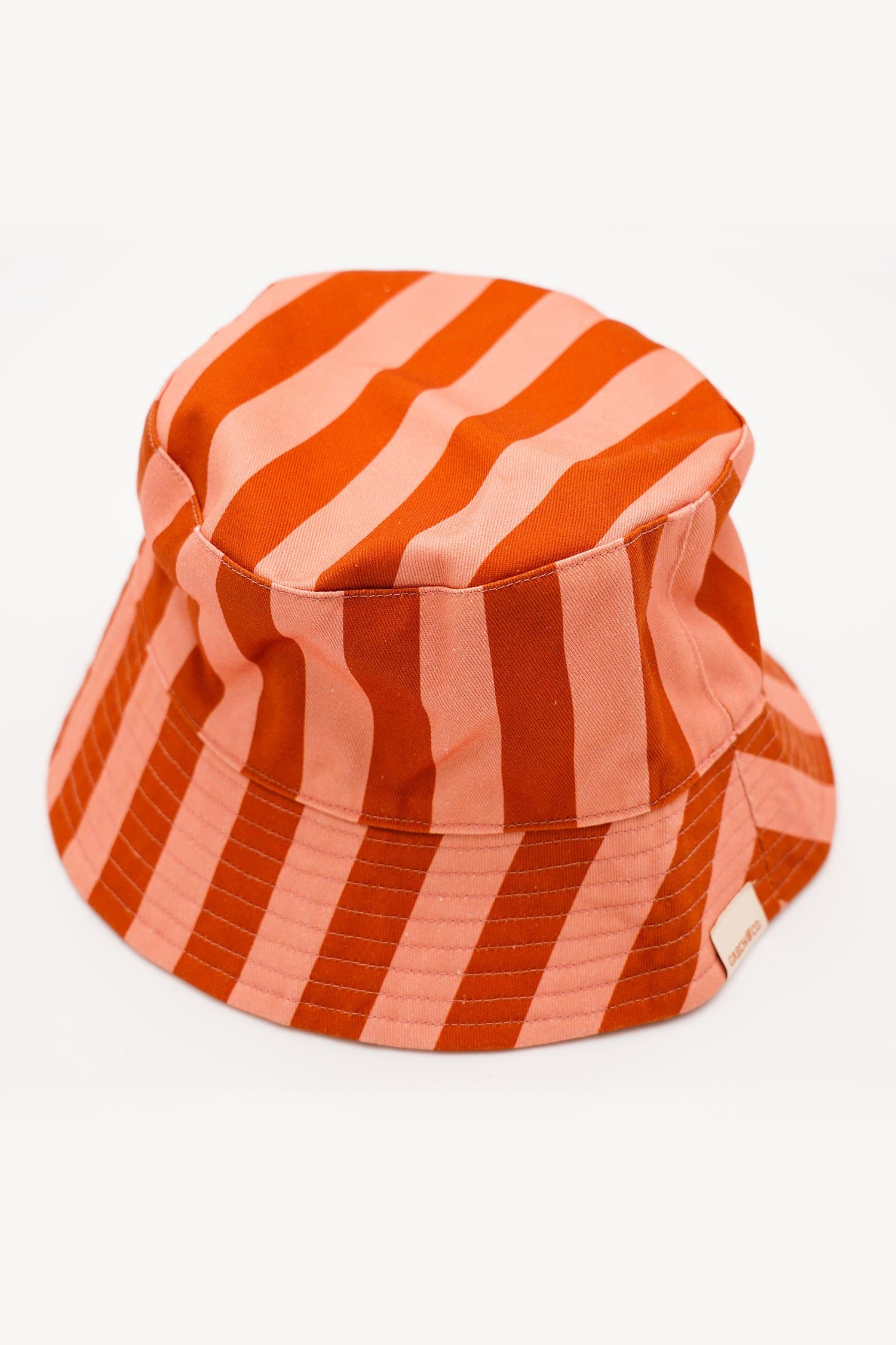 Reversable kid's bucket hat  - Sunset | Size: 52cm Refurbished - N/A (Note: This brand may not be well-known globally refurbished available on Cerqular