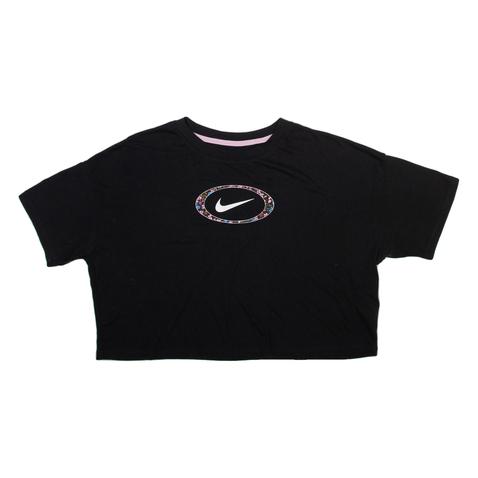 Buy NIKE Cropped Womens T-Shirt Black M Refurbished - $16.89 NIKE Cropped Womens T-Shirt Black M Refurbished - N/A refurbished available on Cerqular