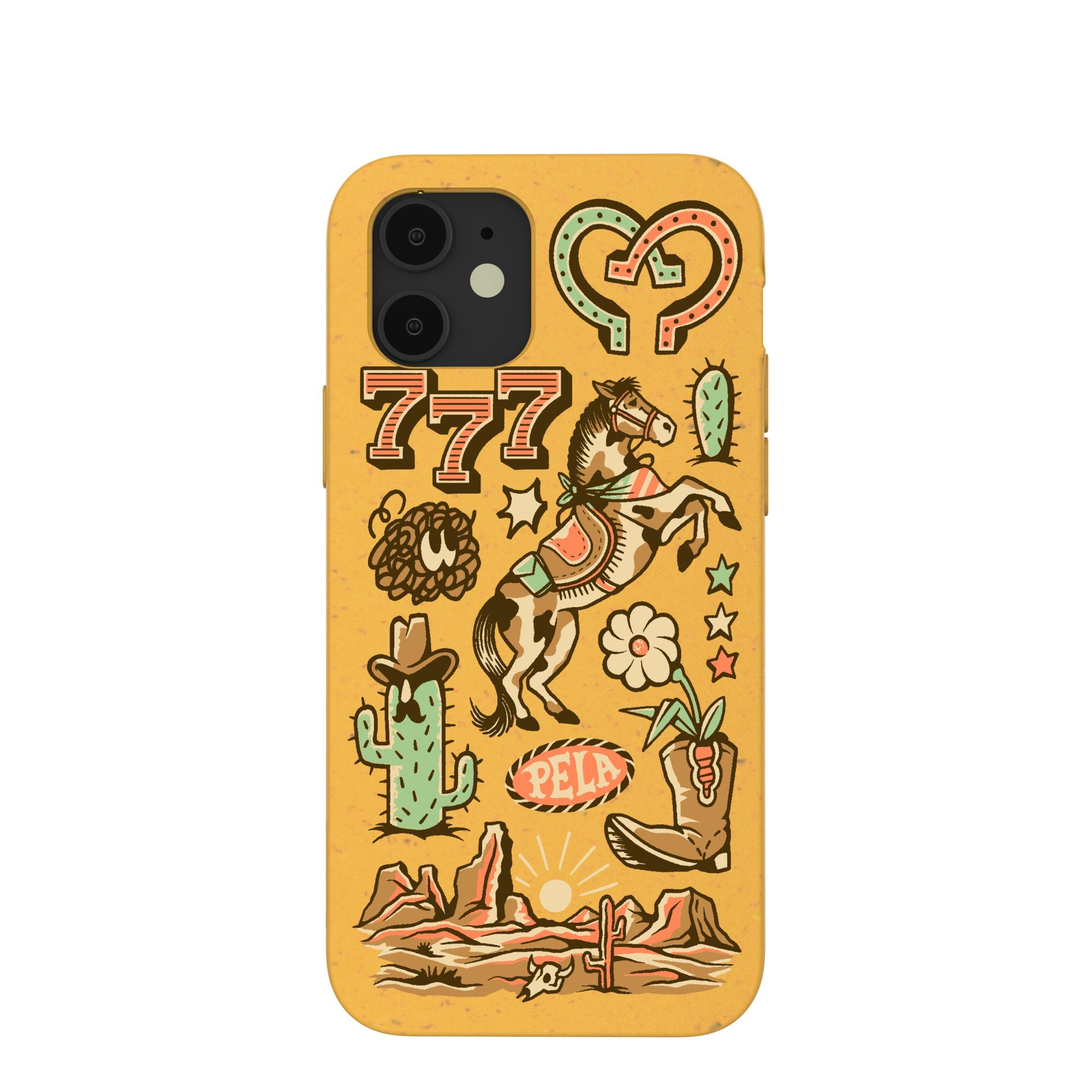 Honey Miller West iPhone 12/ iPhone 12 Pro Case Refurbished - Pela Case refurbished available on Cerqular