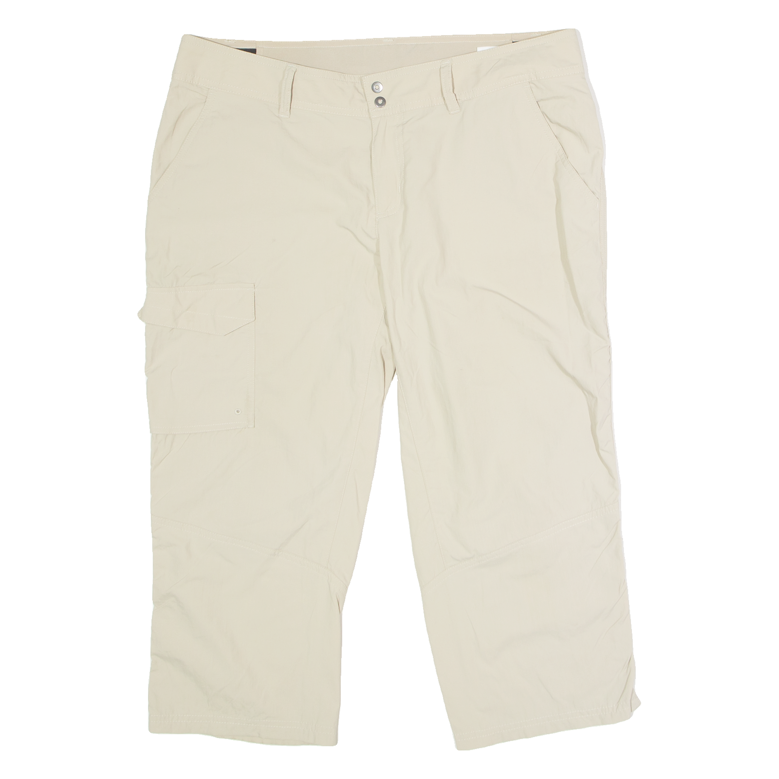COLUMBIA Outdoor 3/4 Length Womens Trousers Beige Regular Straight W36 L21 Refurbished - N/A refurbished available on Cerqular
