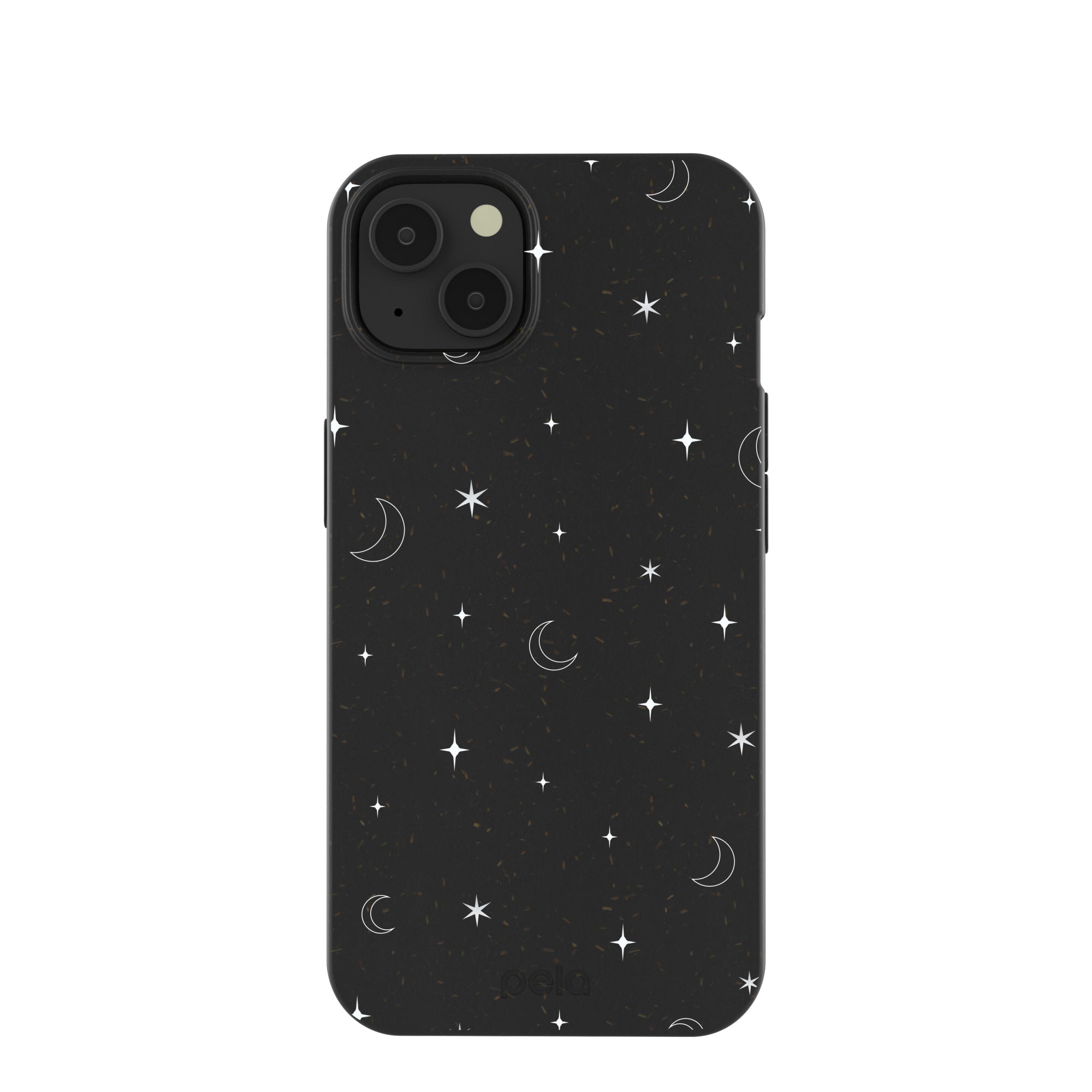 Black Quiet Stars iPhone 13 Case Refurbished - Pela Case refurbished available on Cerqular