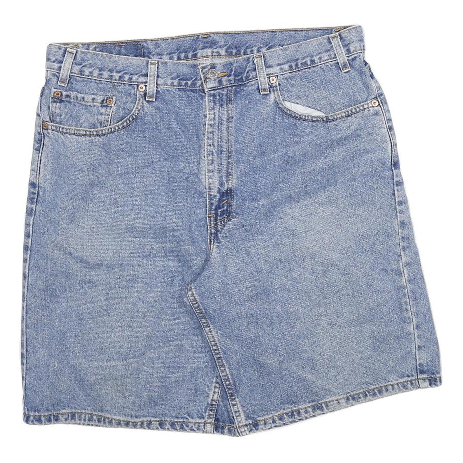 Buy LEVI'S Mens Denim Blue Casual Shorts 2XL W38 Classic Fit Cotton Blend Refurbished - $25.99 LEVI'S Mens Denim Blue Casual Shorts 2XL W38 Classic Fit Cotton Blend Refurbished - N/A refurbished available on Cerqular