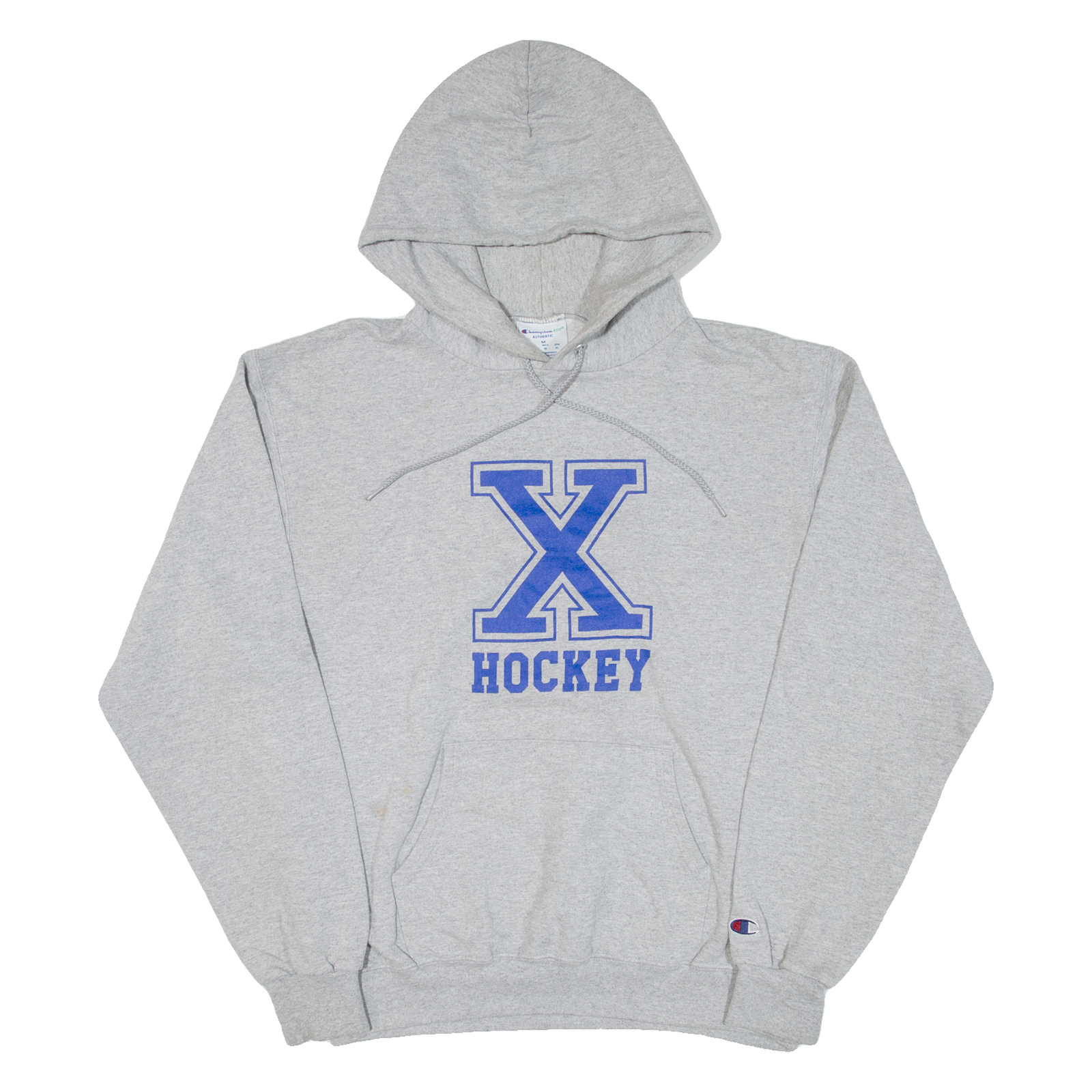 CHAMPION X Hockey Mens Grey Hoodie USA M Refurbished - N/A refurbished available on Cerqular