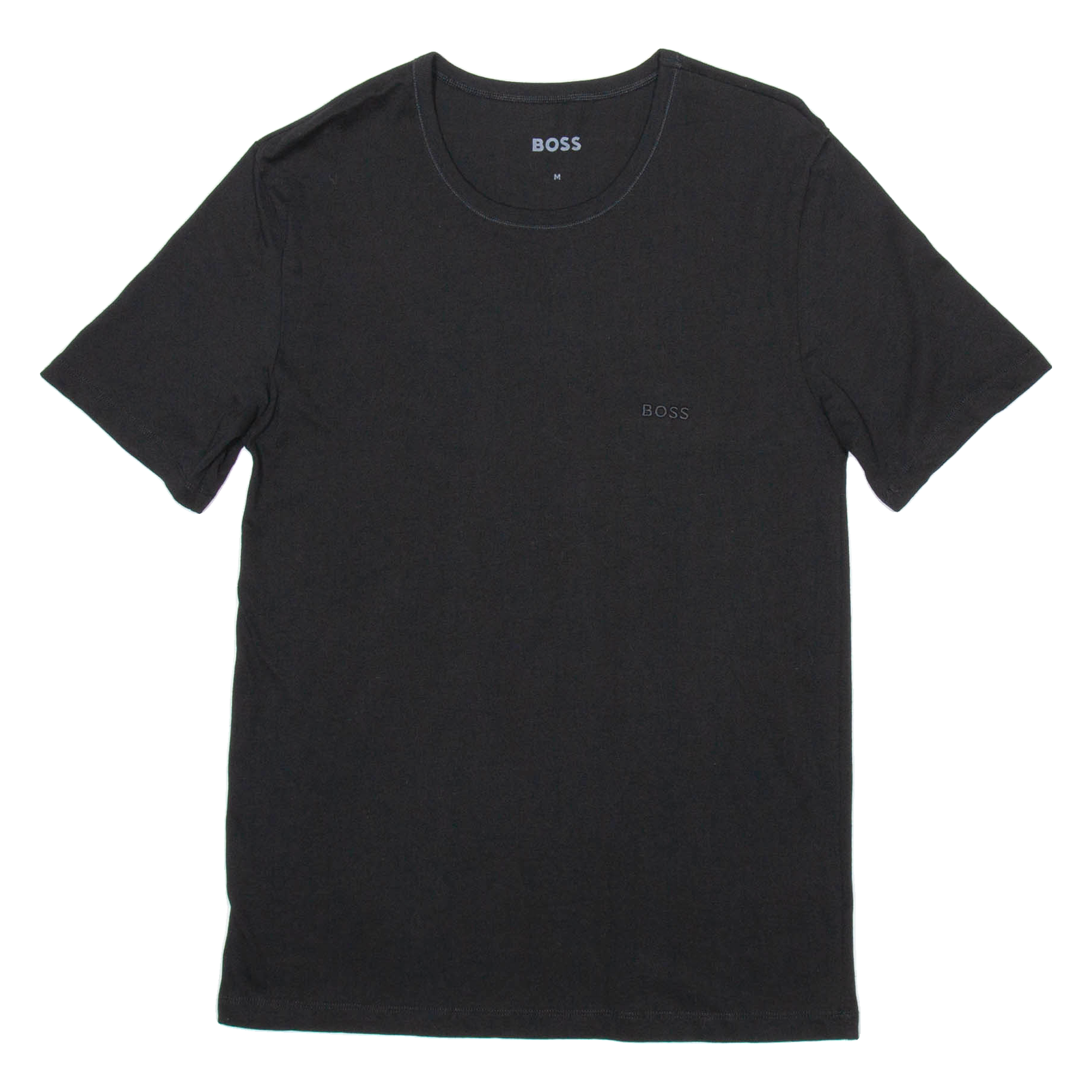 BOSS Mens T-Shirt Black M Refurbished - N/A refurbished available on Cerqular