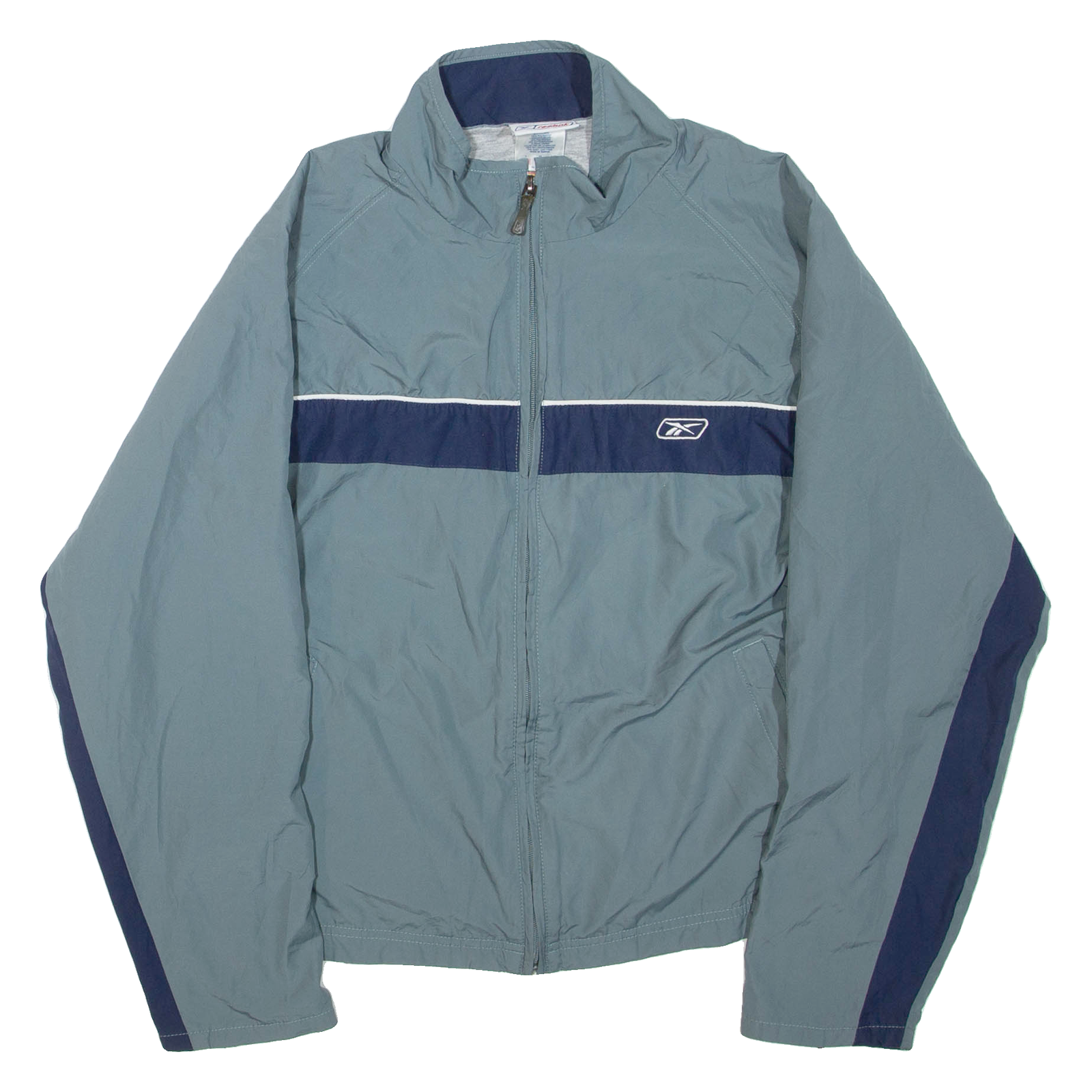 REEBOK Womens Track Jacket Green UK 14 Refurbished - N/A refurbished available on Cerqular