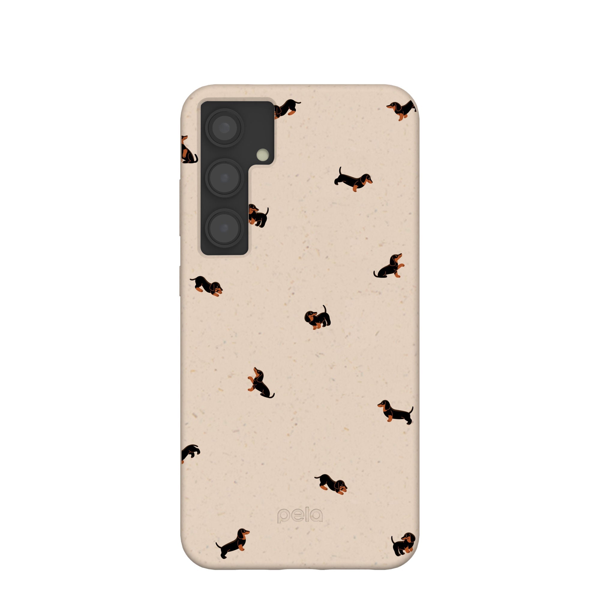 Seashell Lil Dachshunds Samsung Galaxy S24+(Plus) Case Refurbished - Pela Case refurbished available on Cerqular