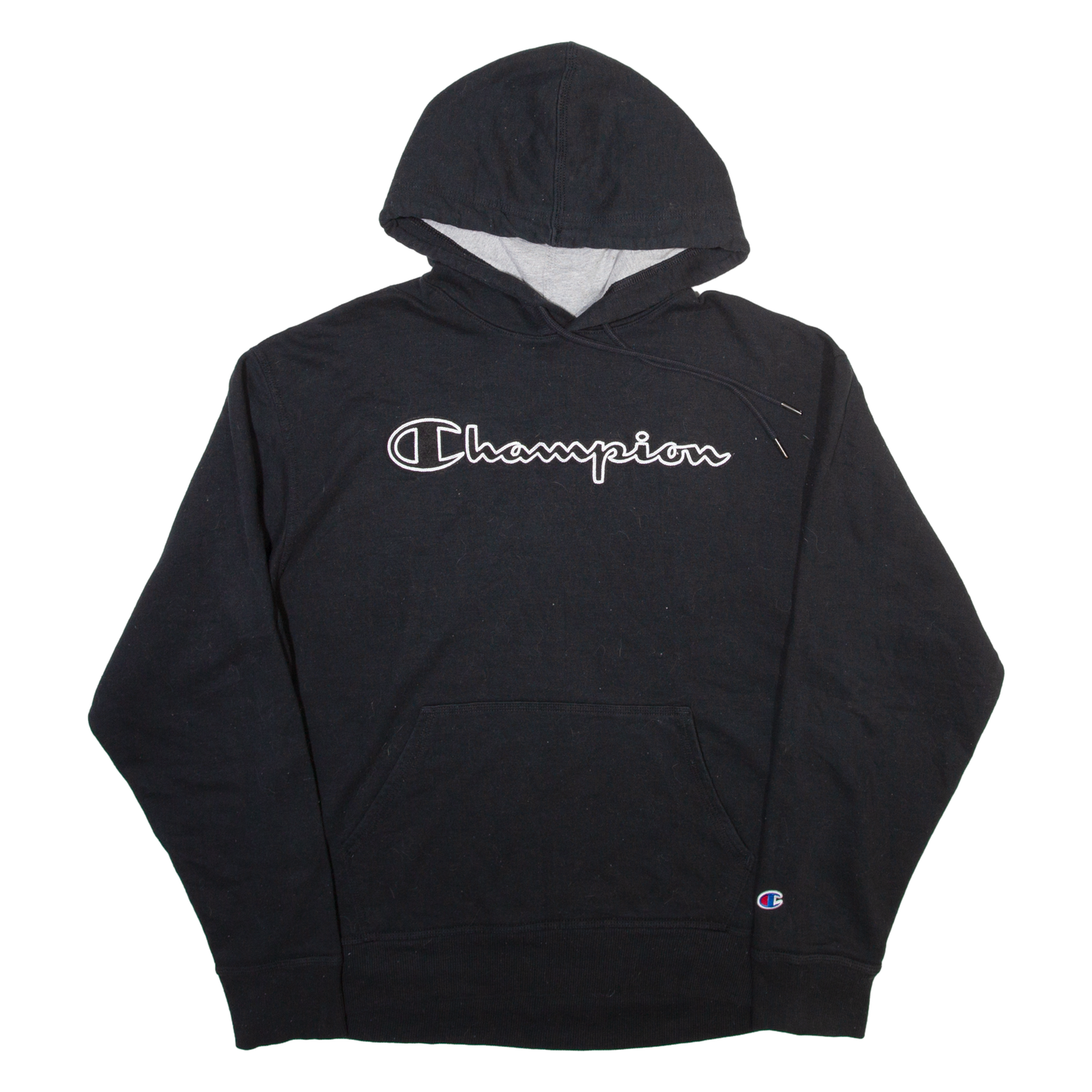 CHAMPION Mens Black Hoodie L Refurbished - N/A refurbished available on Cerqular
