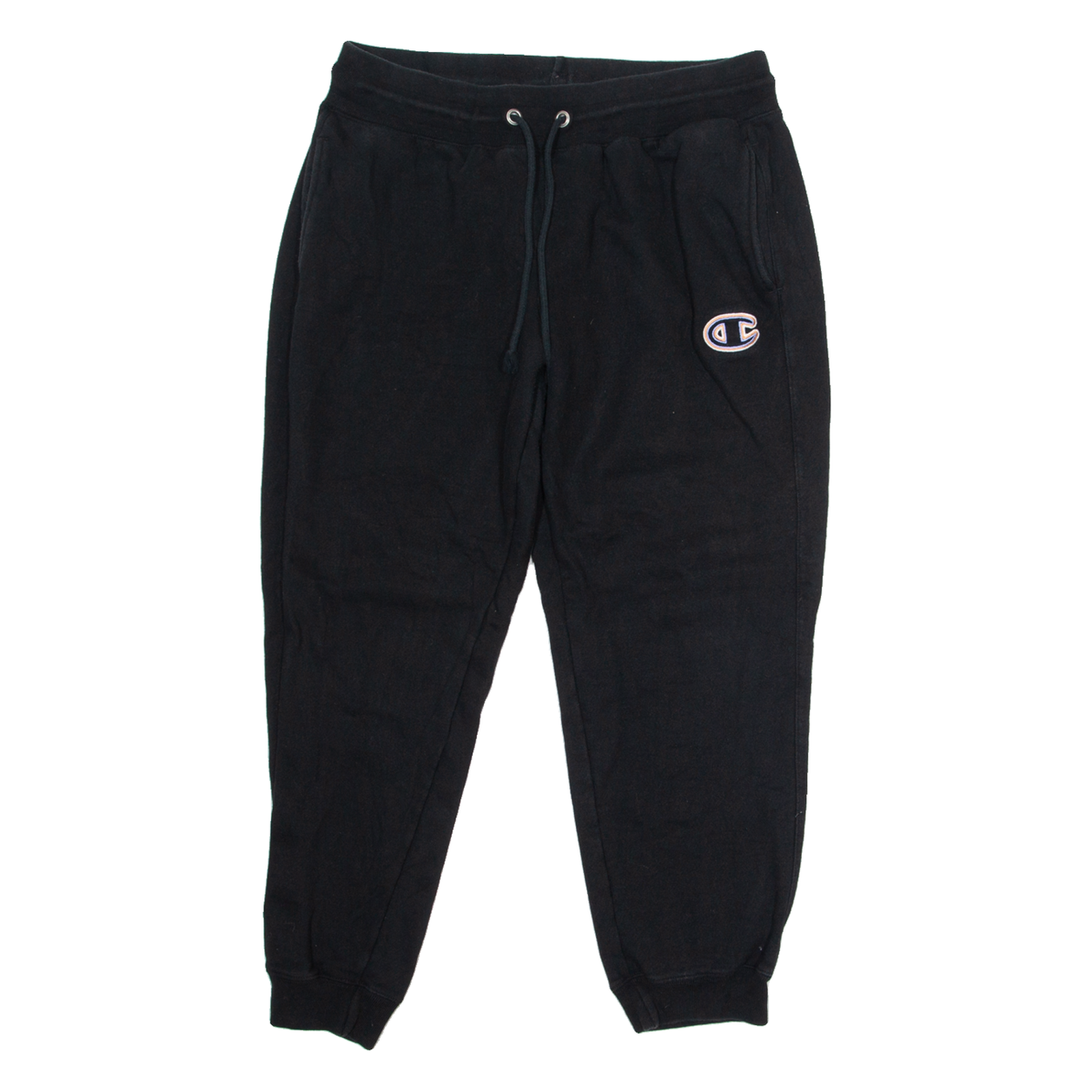 CHAMPION REVERSE WEAVE Womens Joggers Black Tapered L W30 L25 Refurbished - N/A refurbished available on Cerqular
