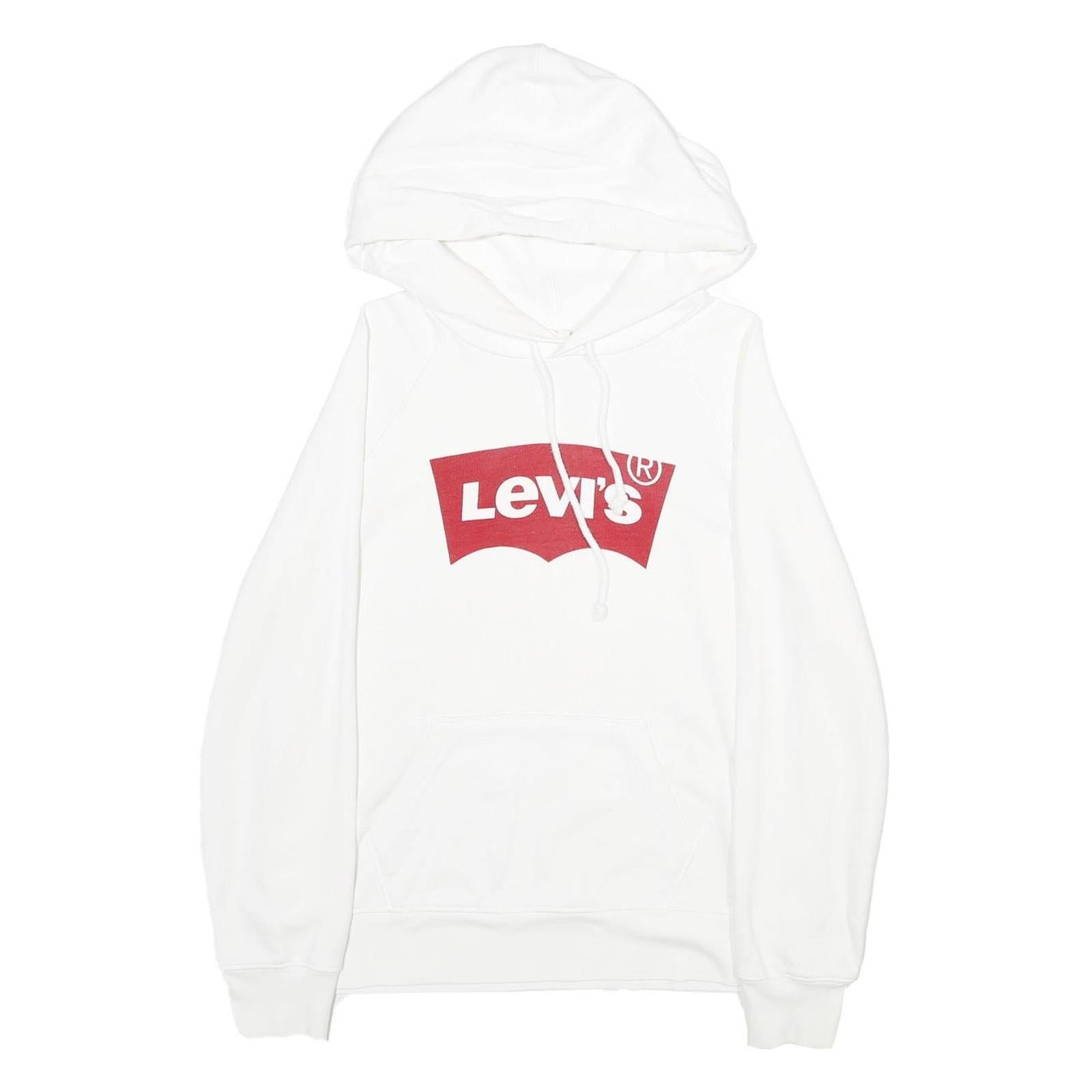 Buy LEVI'S Mens White Hoodie S Cotton Blend Pullover Drawstring Hooded Sweatshirt Refurbished - $40.29 LEVI'S Mens White Hoodie S Cotton Blend Pullover Drawstring Hooded Sweatshirt Refurbished - N/A refurbished available on Cerqular