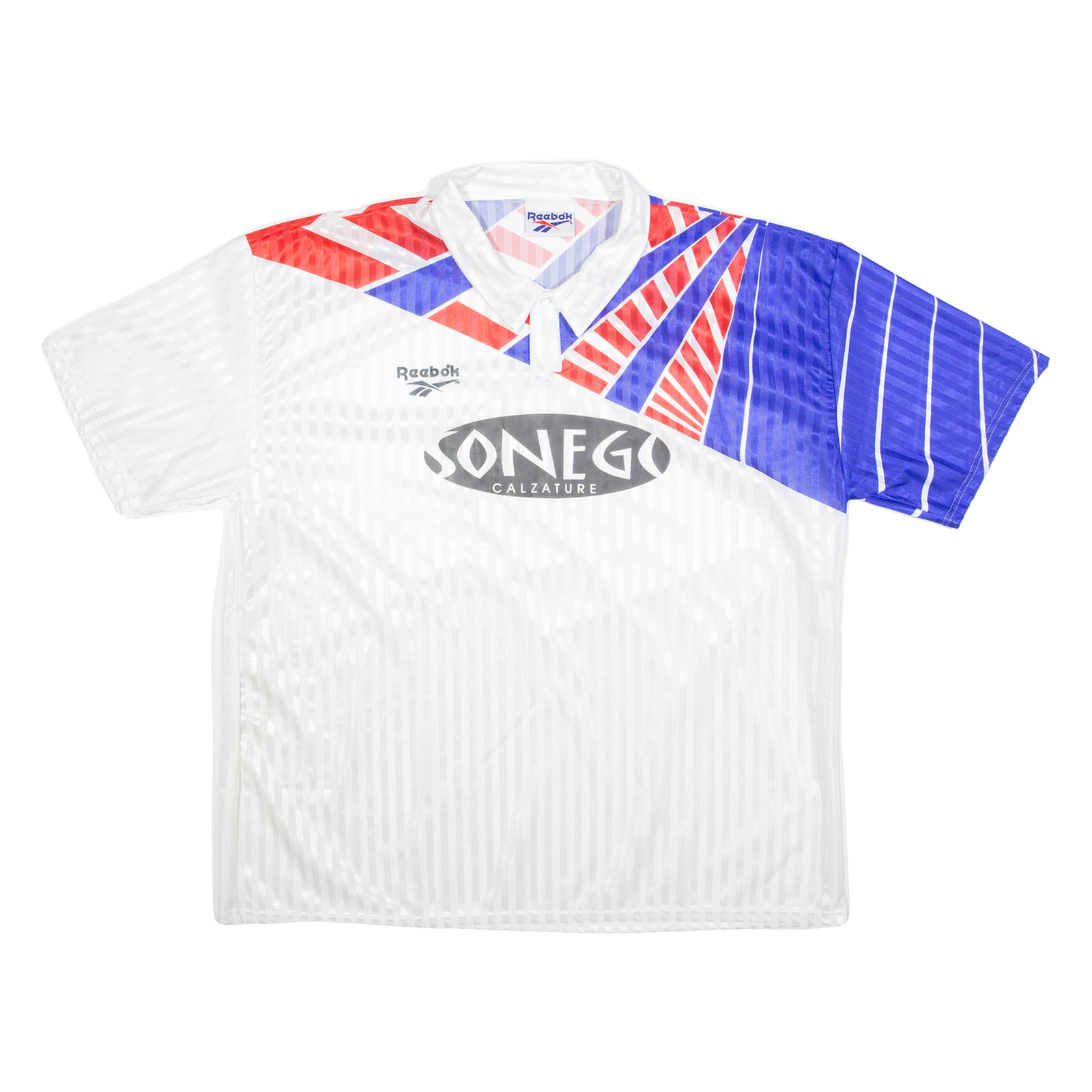 REEBOK Mens Football Shirt Jersey White Collared 2XL Refurbished - N/A refurbished available on Cerqular