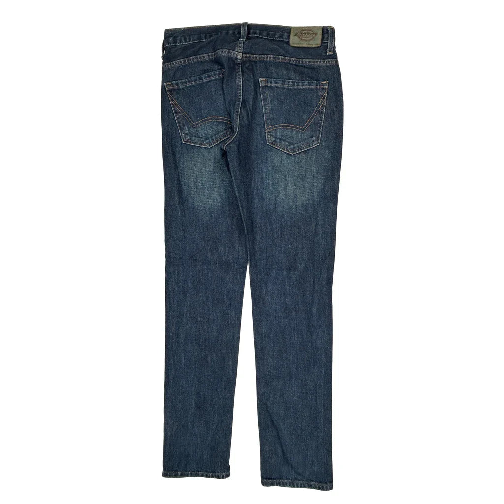 Dickies Jeans - 30W 32L Blue Cotton Refurbished - Thrifted (note: this is a term often used to describe second- refurbished available on Cerqular