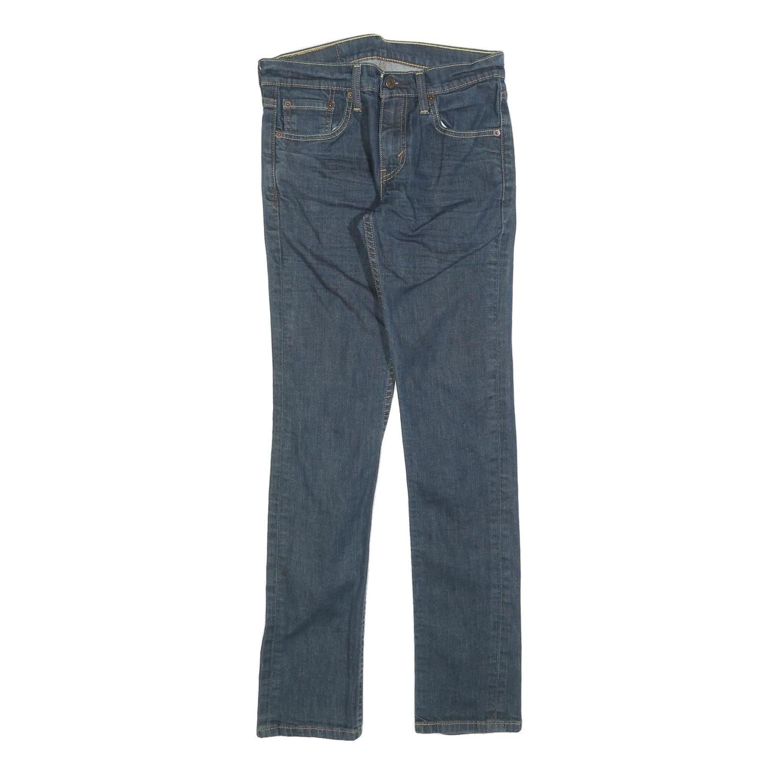 LEVI'S 511 Slim Mens Jeans Blue Slim Skinny Denim Medium W28 L32 Stylish Zip Refurbished - N/A refurbished available on Cerqular