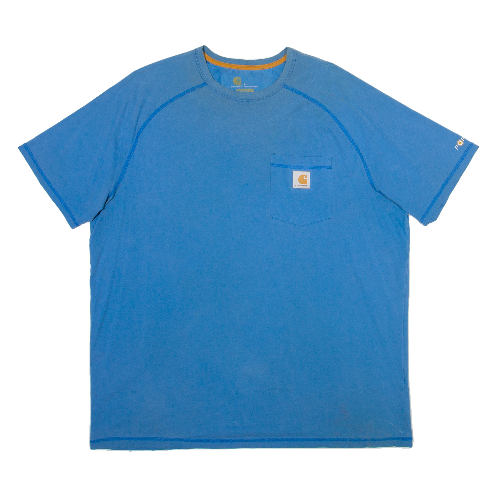 CARHARTT Mens T-Shirt Blue XL Refurbished - N/A refurbished available on Cerqular