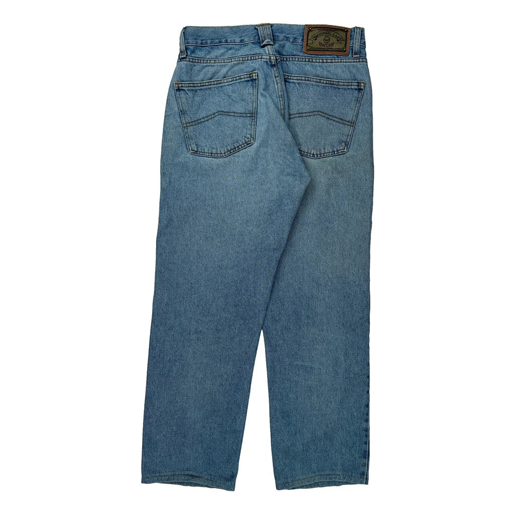 Armani Jeans Jeans - 30W 30L Blue Denim Refurbished - Thrifted (note: this is a term often used to describe second- refurbished available on Cerqular