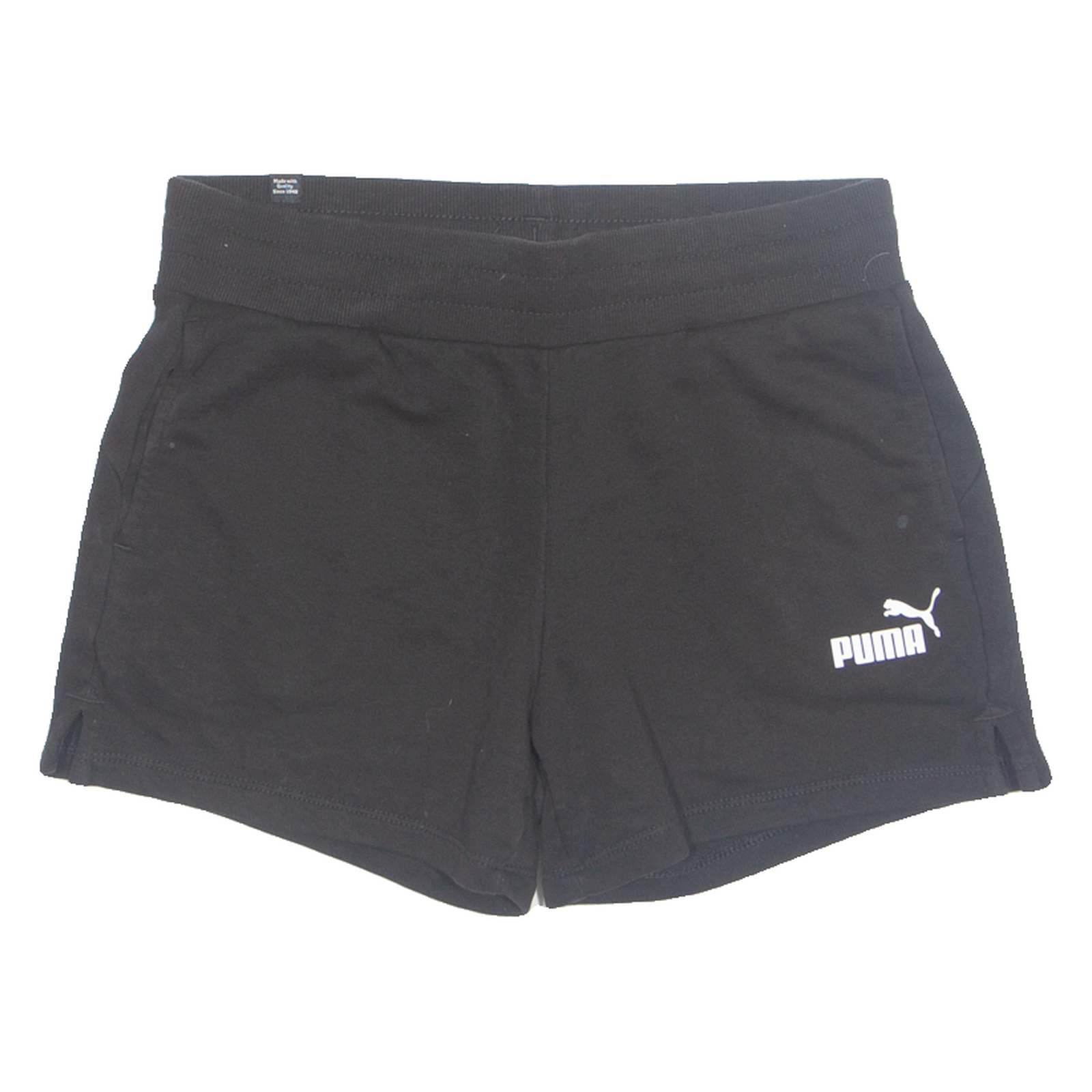 PUMA Womens Sports Shorts Black Relaxed S W28 Refurbished - N/A refurbished available on Cerqular