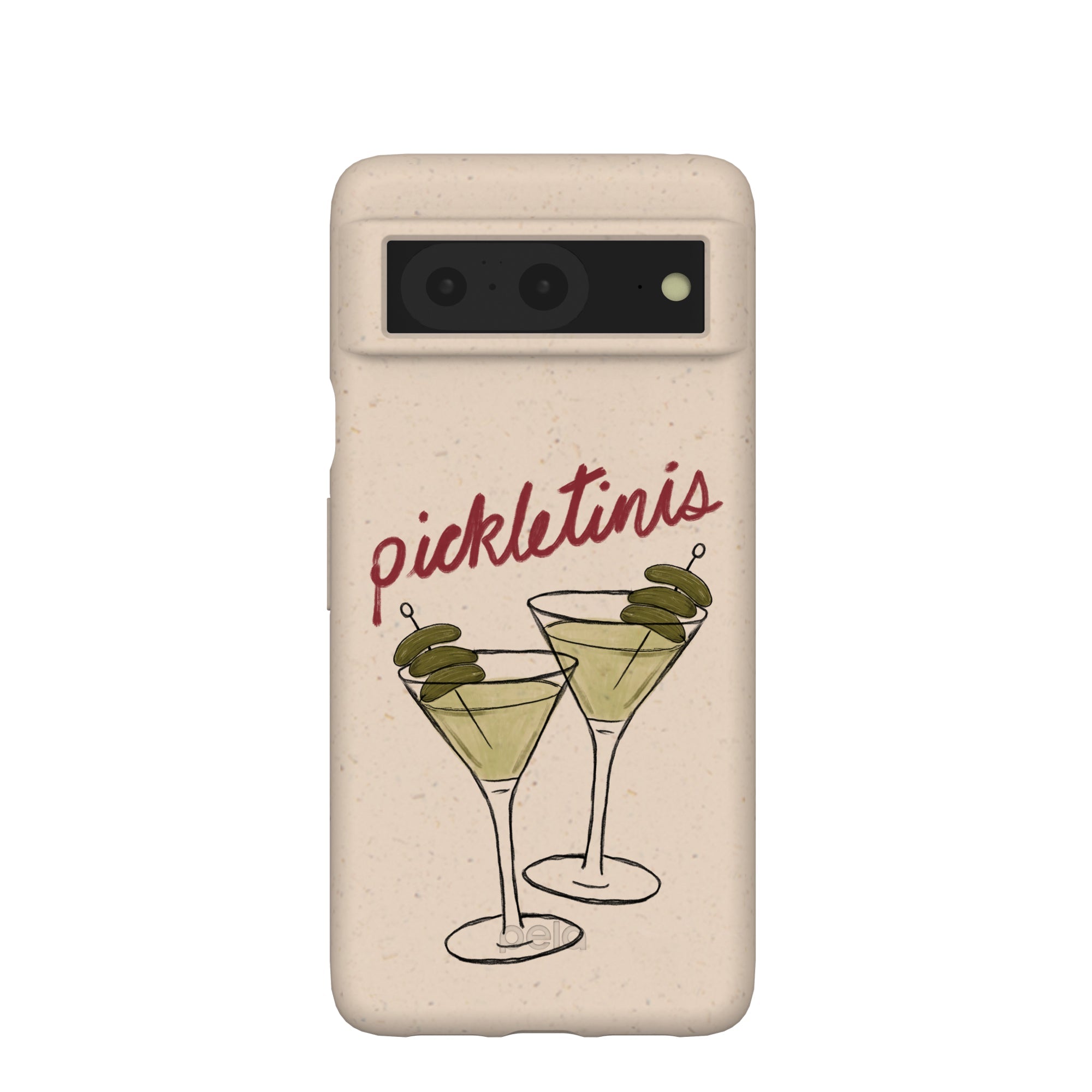 Seashell Pickletinis Google Pixel 8 Case Refurbished - Pela Case refurbished available on Cerqular
