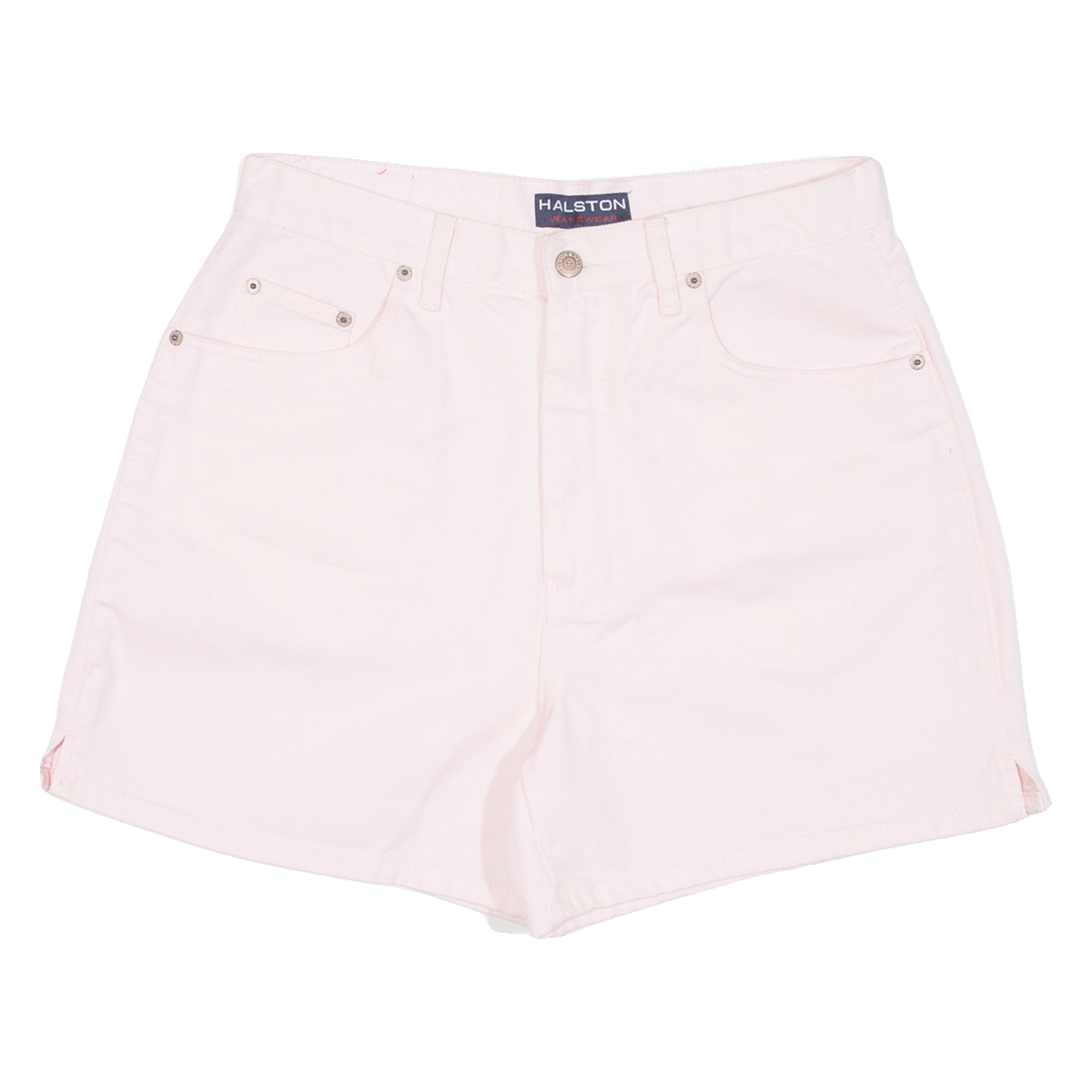 HALSTON JEANSWEAR Womens Denim Shorts Pink M W31 Refurbished - N/A refurbished available on Cerqular