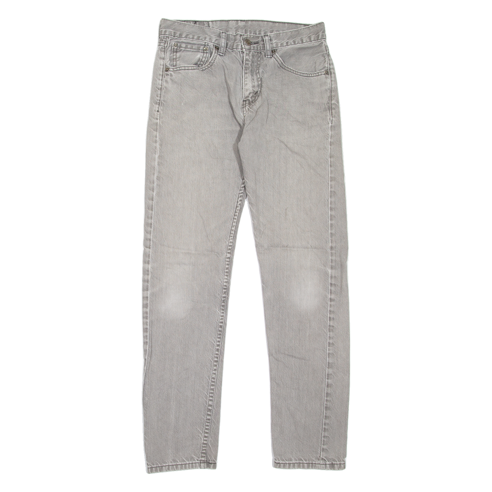 LEVI'S 508 Jeans Mens Grey Regular Tapered W28 L32 Refurbished - N/A refurbished available on Cerqular