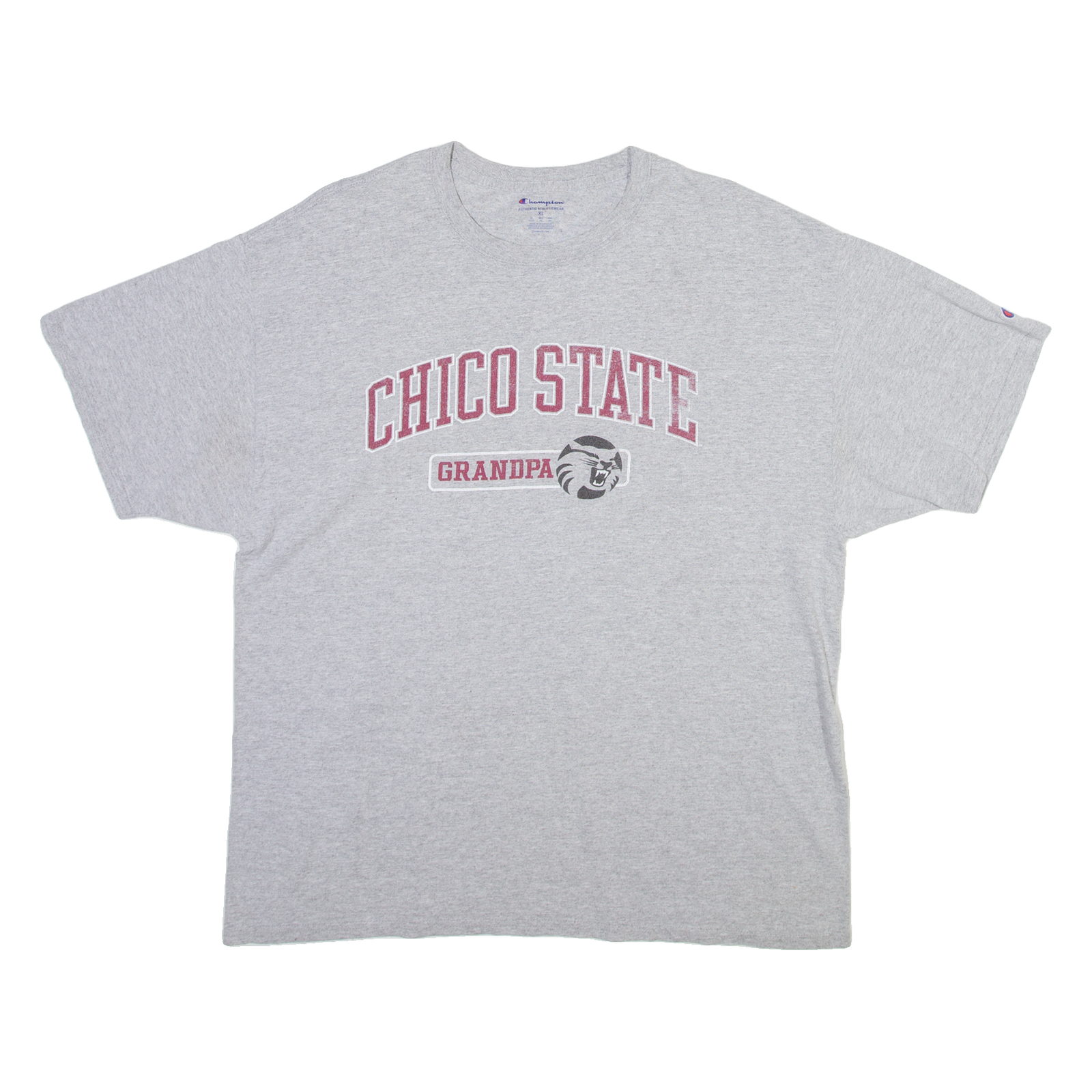 CHAMPION Mens T-Shirt Grey XL Refurbished - N/A refurbished available on Cerqular