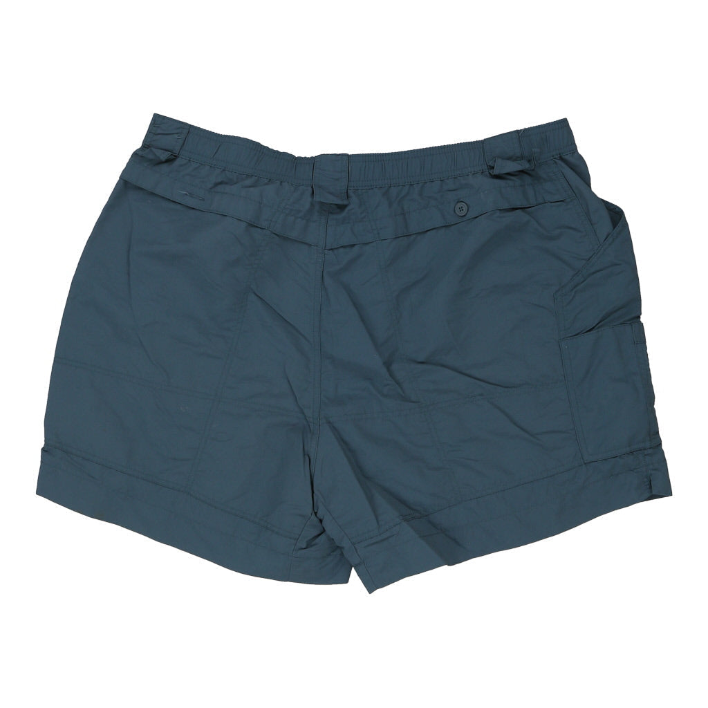 American Fishing Sport Shorts - Large Blue Polyester Refurbished - Thrifted (note: this is a term often used to describe second- refurbished available on Cerqular