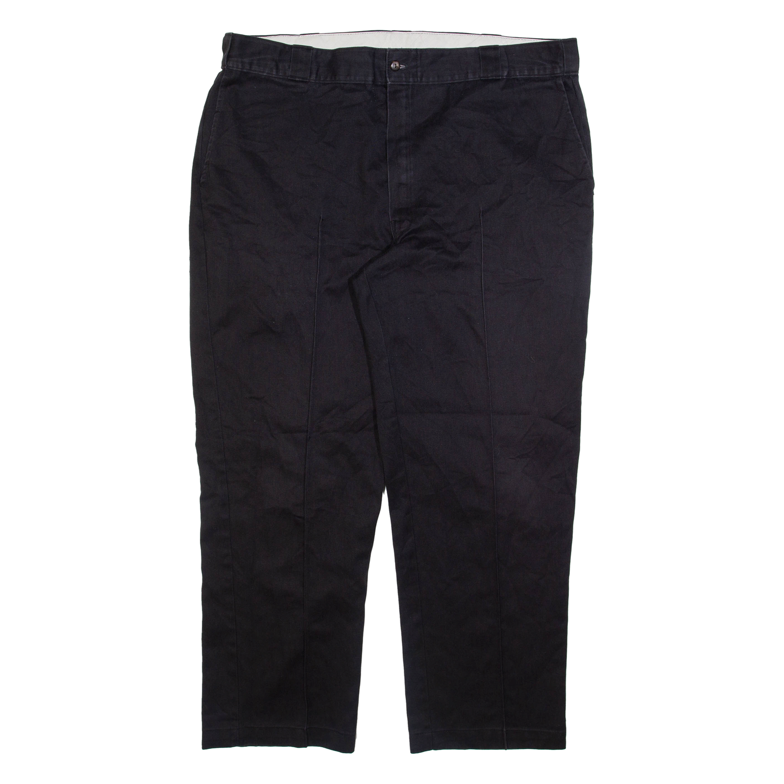 DICKIES Mens Trousers Black Regular Straight W40 L30 Refurbished - N/A refurbished available on Cerqular