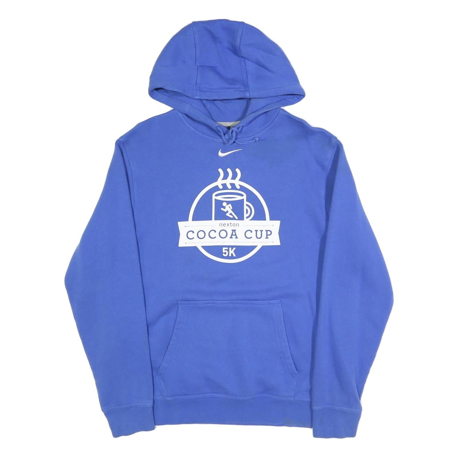 Buy NIKE Mens Blue Cocoa Cup 5K Pullover Hoodie M Cotton Blend Sportswear Refurbished - $41.59 NIKE Mens Blue Cocoa Cup 5K Pullover Hoodie M Cotton Blend Sportswear Refurbished - N/A refurbished available on Cerqular
