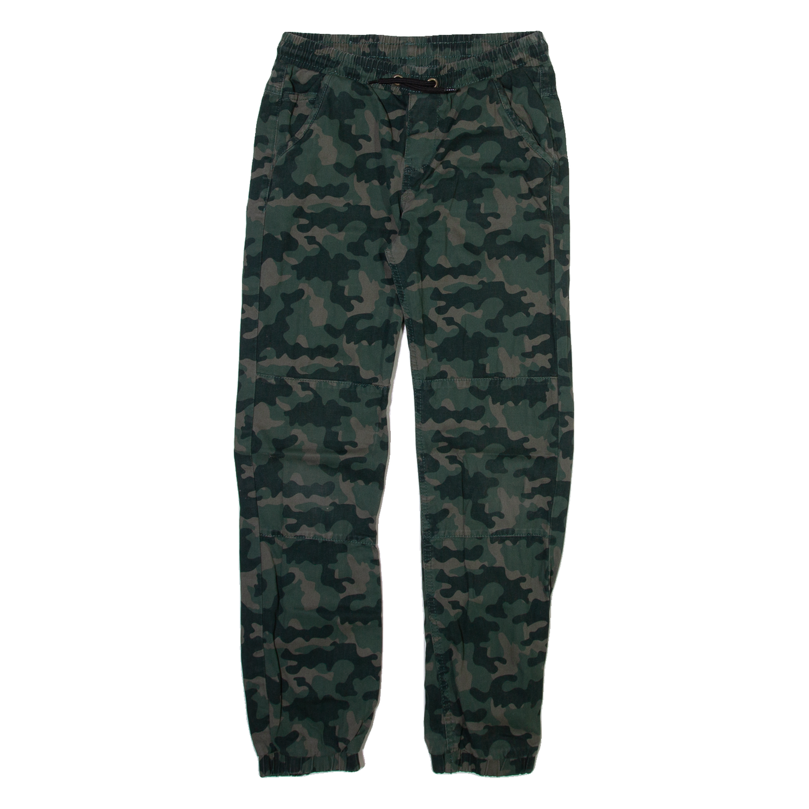 Camo Jogger Style Mens Trousers Green Regular Tapered W26 L26 Refurbished - N/A refurbished available on Cerqular