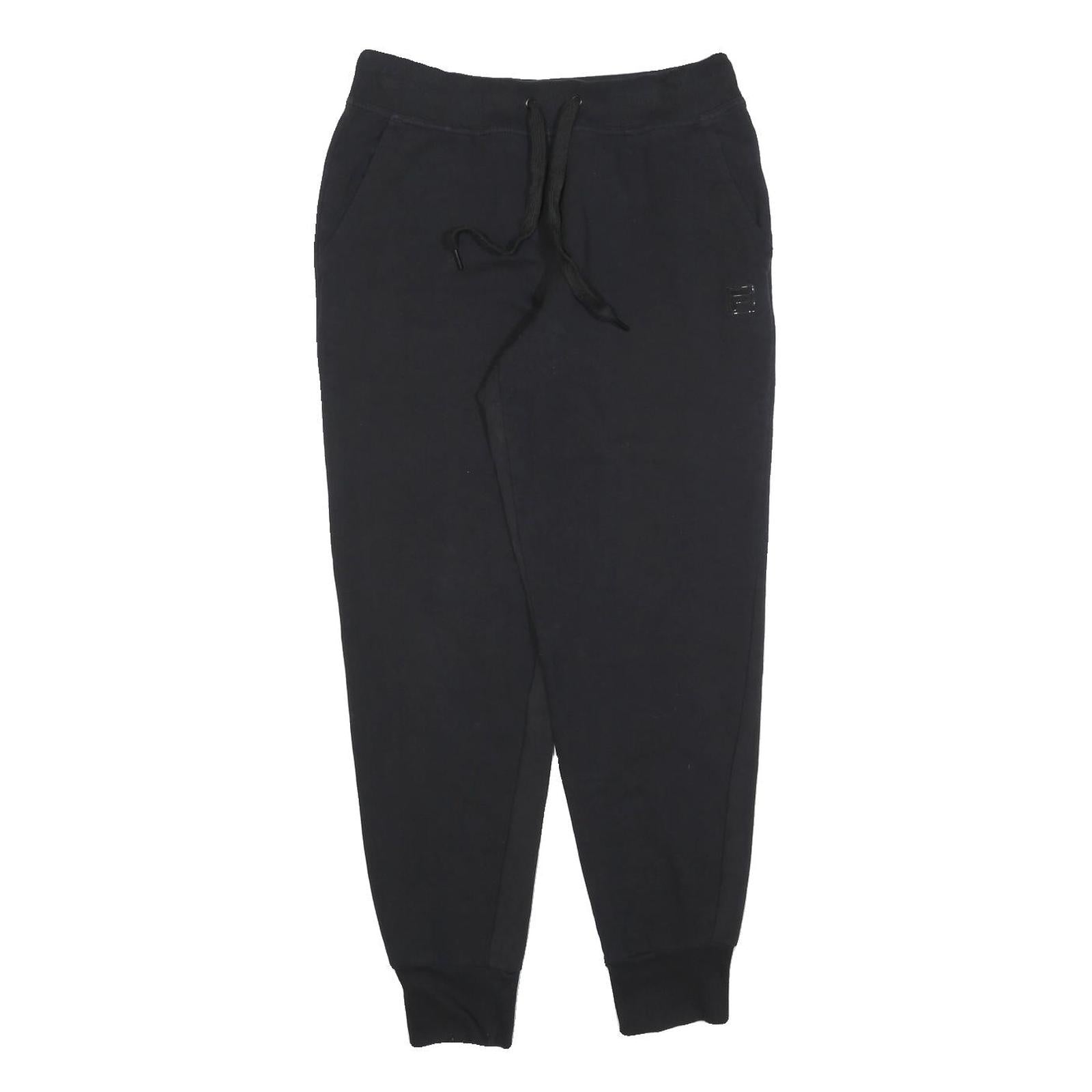 FILA Mens Joggers Black Slim Tapered S W28 L28 Cotton Blend Casualwear Refurbished - N/A refurbished available on Cerqular