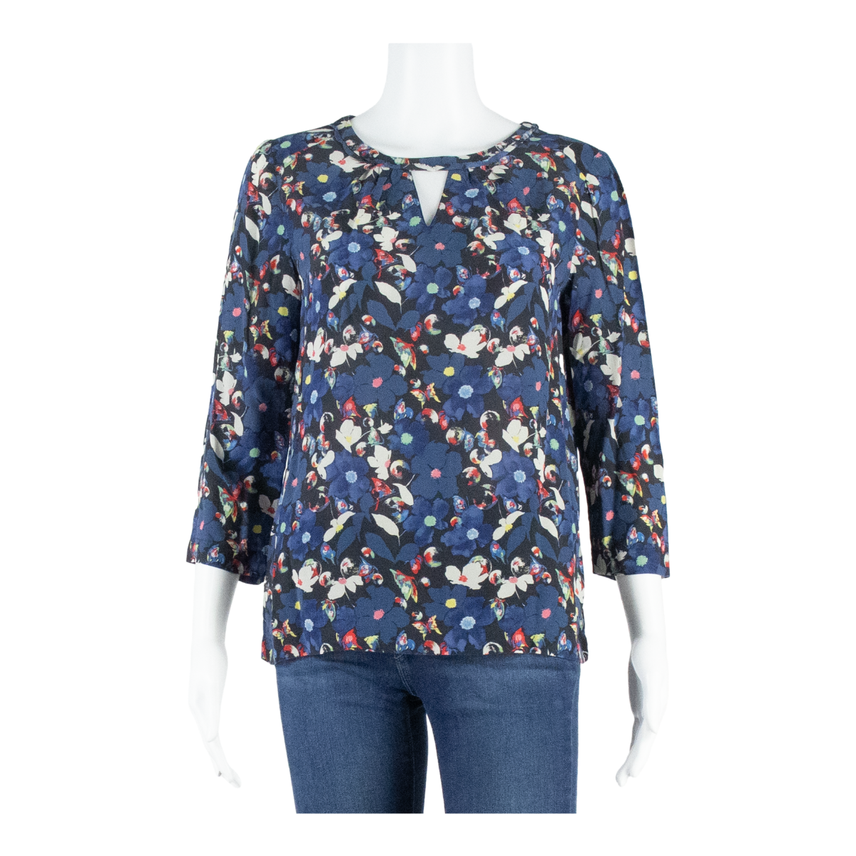 Buy COMPTOIR DES COTONNIERS Womens Blouse Blue Long Sleeve Silk Crazy Pattern S Refurbished - $16.89 COMPTOIR DES COTONNIERS Womens Blouse Blue Long Sleeve Silk Crazy Pattern S Refurbished - N/A refurbished available on Cerqular