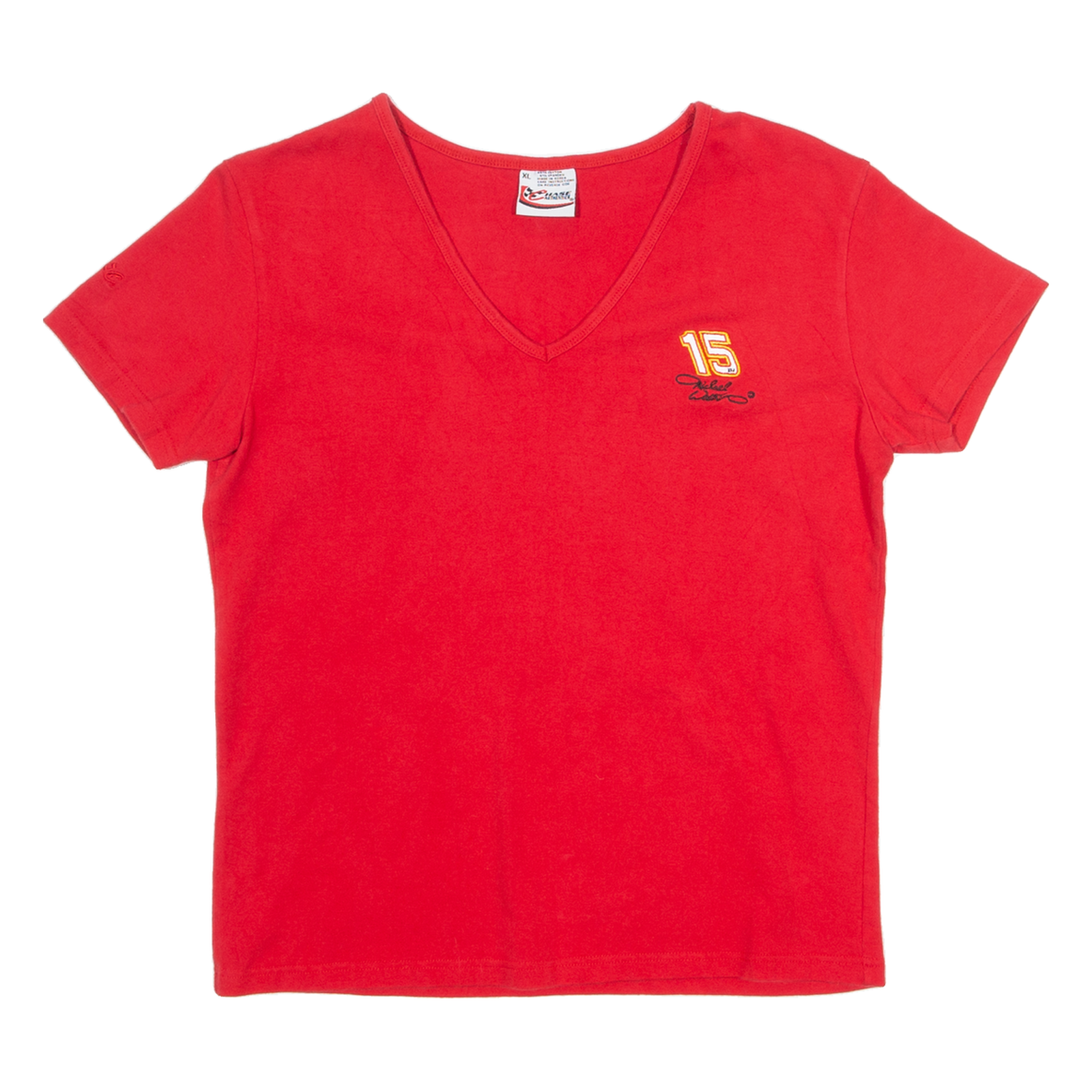 CHASE AUTHENTICS NAPA Racing Womens T-Shirt Red USA V-Neck XL Refurbished - N/A refurbished available on Cerqular