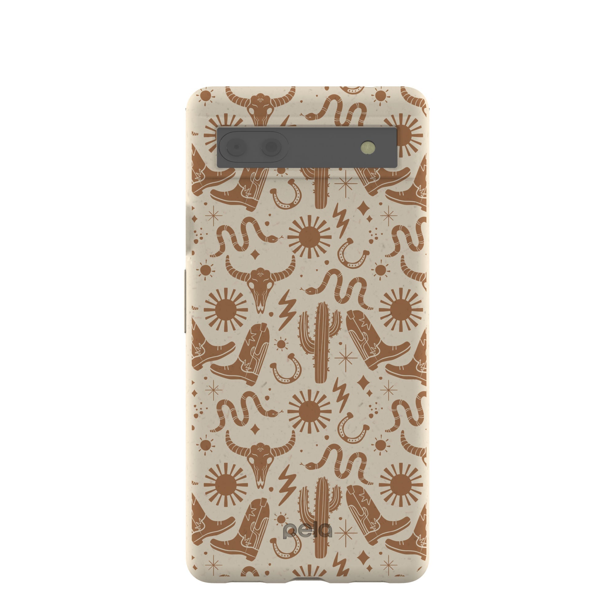 London Fog Wild West Google Pixel 6a Case Refurbished - Pela Case refurbished available on Cerqular