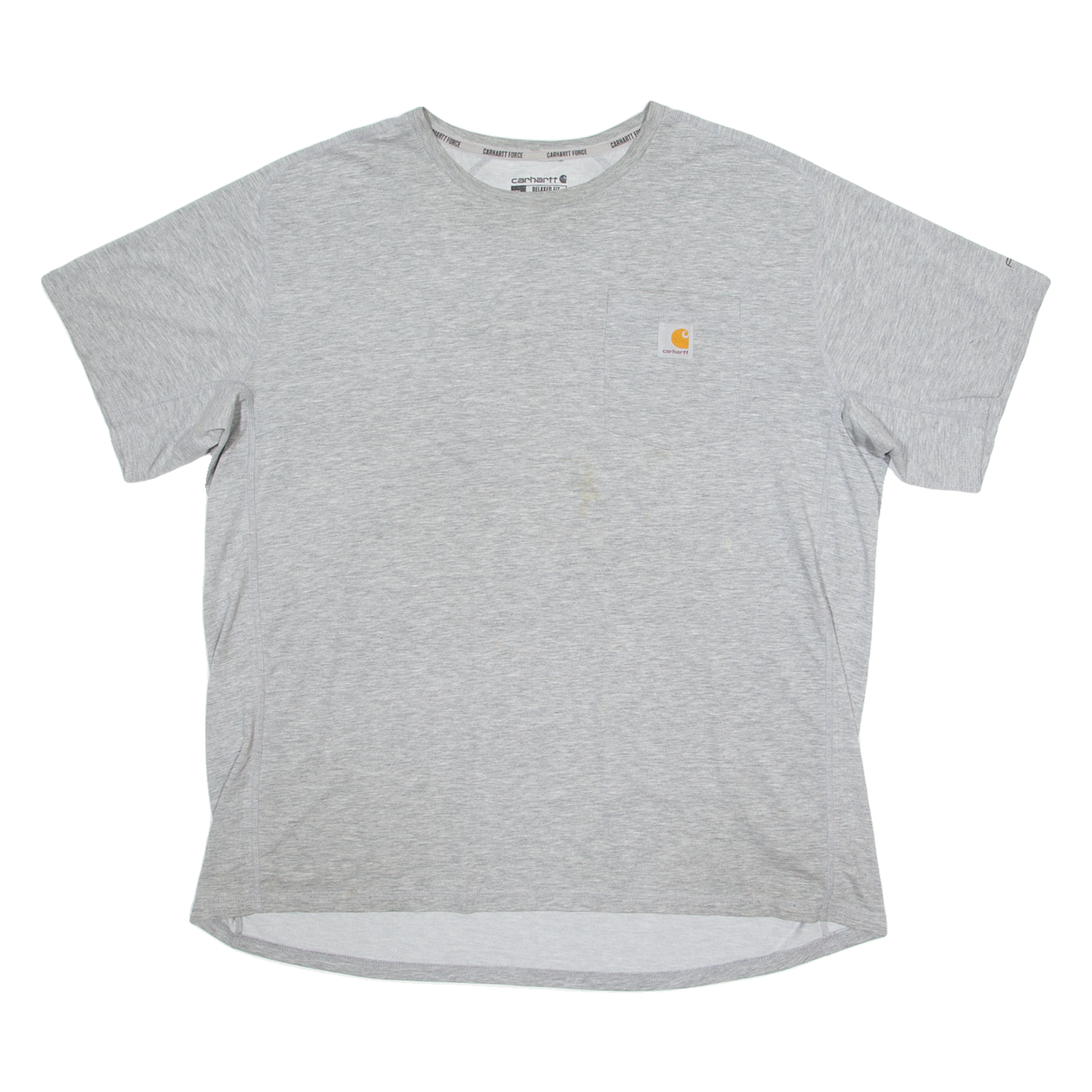 CARHARTT Mens T-Shirt Grey Crew Neck XL Refurbished - N/A refurbished available on Cerqular