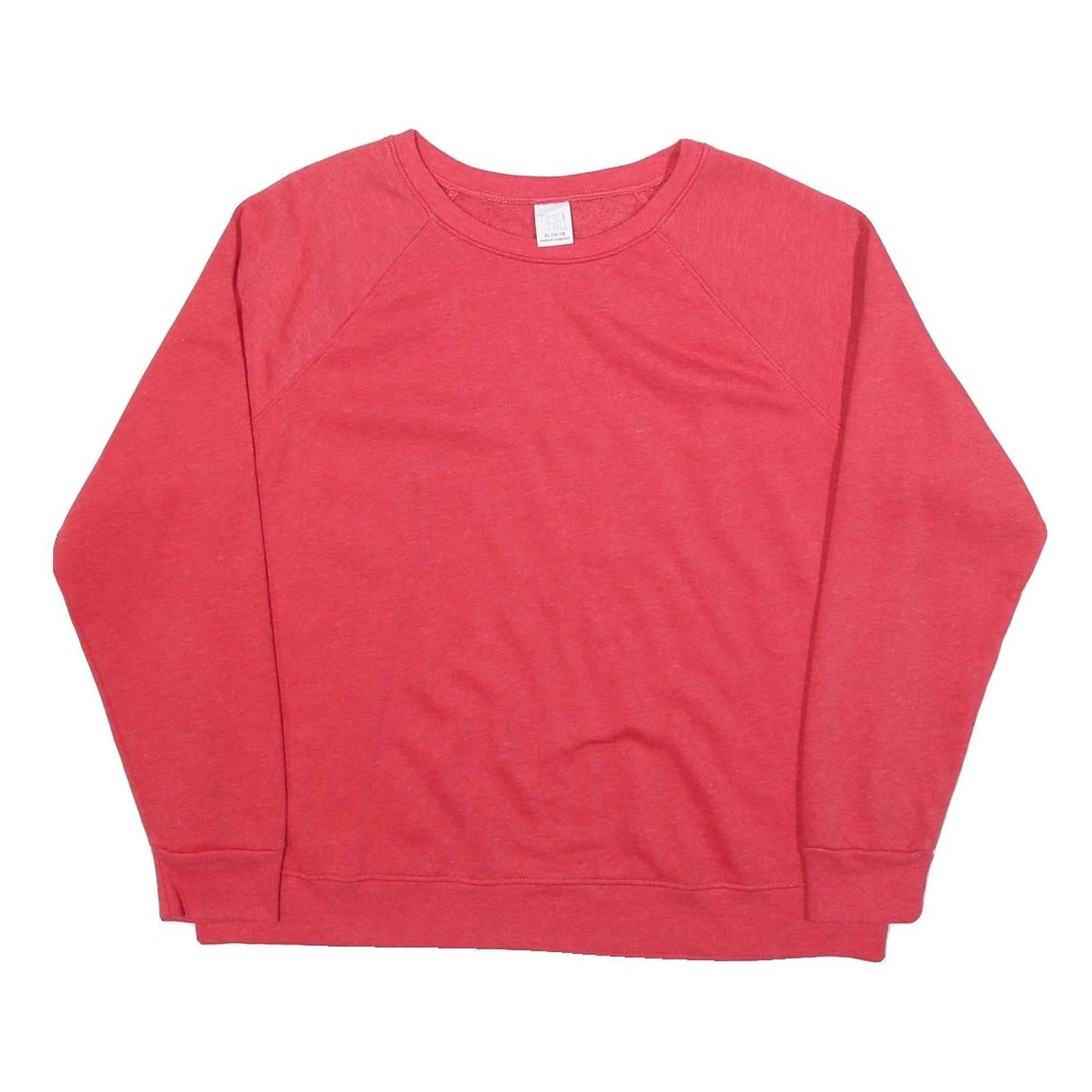 Buy TIME AND TRU Womens Red Sweatshirt XL Crew Neck Casual Pullover Cotton Blend Refurbished - $27.29 TIME AND TRU Womens Red Sweatshirt XL Crew Neck Casual Pullover Cotton Blend Refurbished - N/A refurbished available on Cerqular