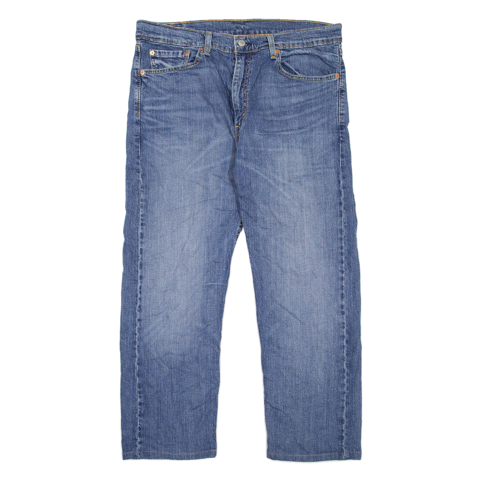 LEVI'S 514 Jeans Mens Blue Slim Straight Stone Wash W36 L26 Refurbished - N/A refurbished available on Cerqular