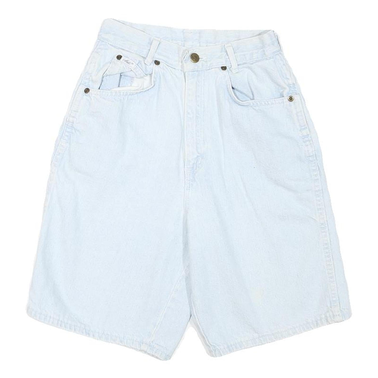 CHIC Womens Shorts Blue Denim Casual S W25 Lightweight Comfortable Summer Refurbished - N/A refurbished available on Cerqular