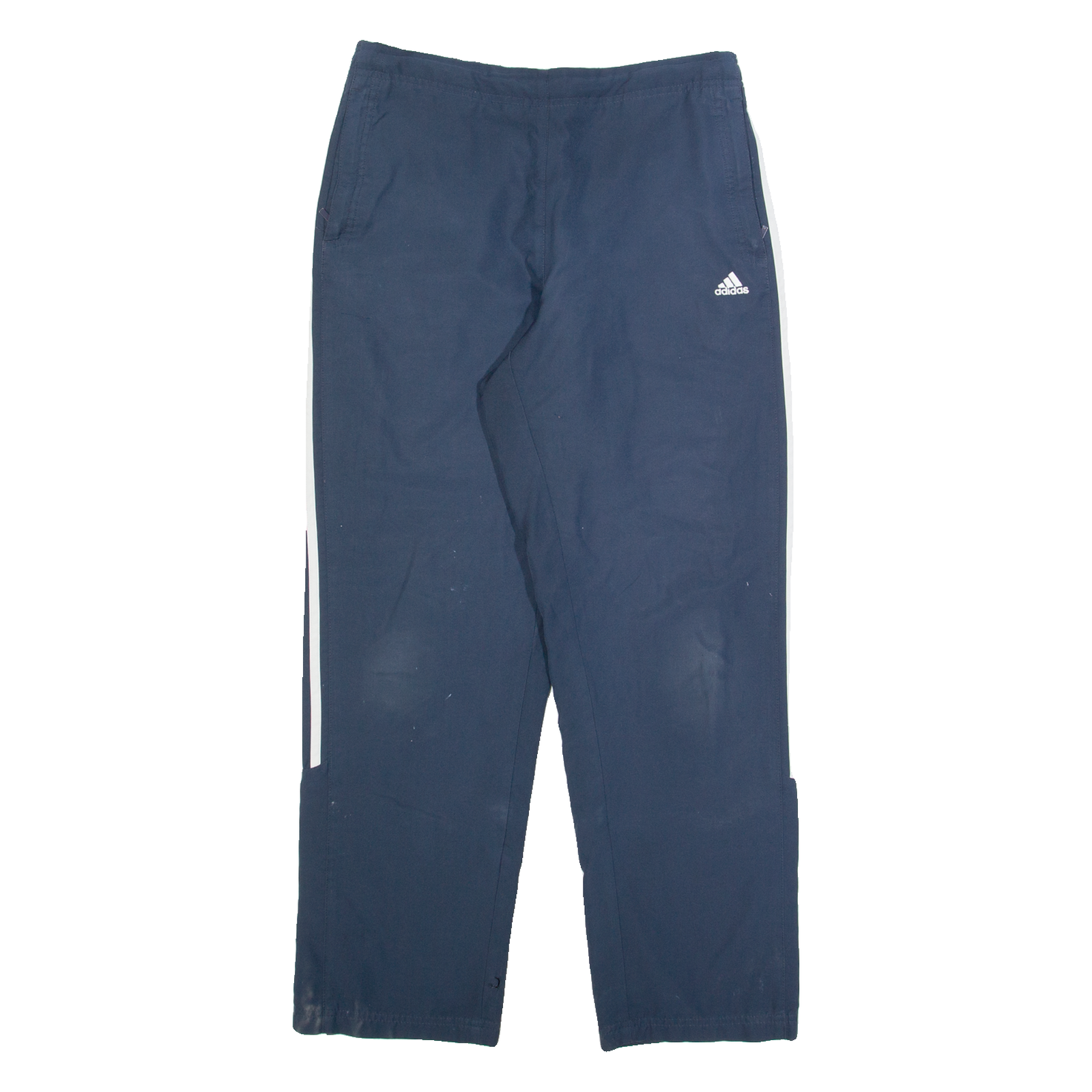 ADIDAS Mens Track Pants Blue Straight L W30 L30 Refurbished - N/A refurbished available on Cerqular